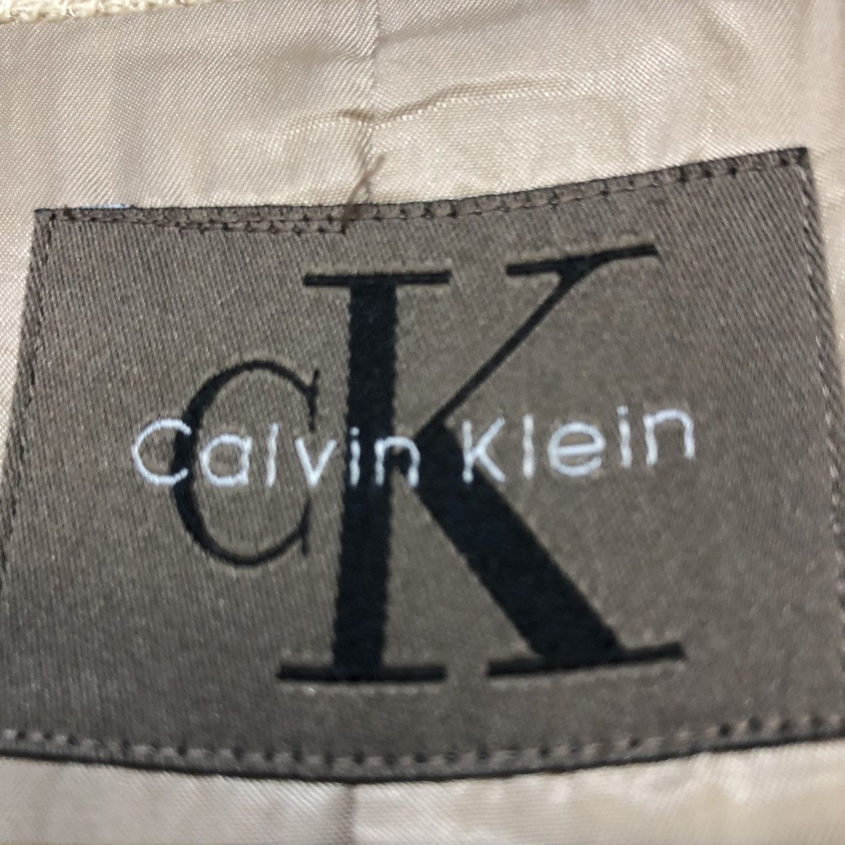 Calvin Klein CALVIN KLEIN WOOL BLAZER LIGHT JACKET Size US M / EU 48-50 / 2 - 7 Thumbnail