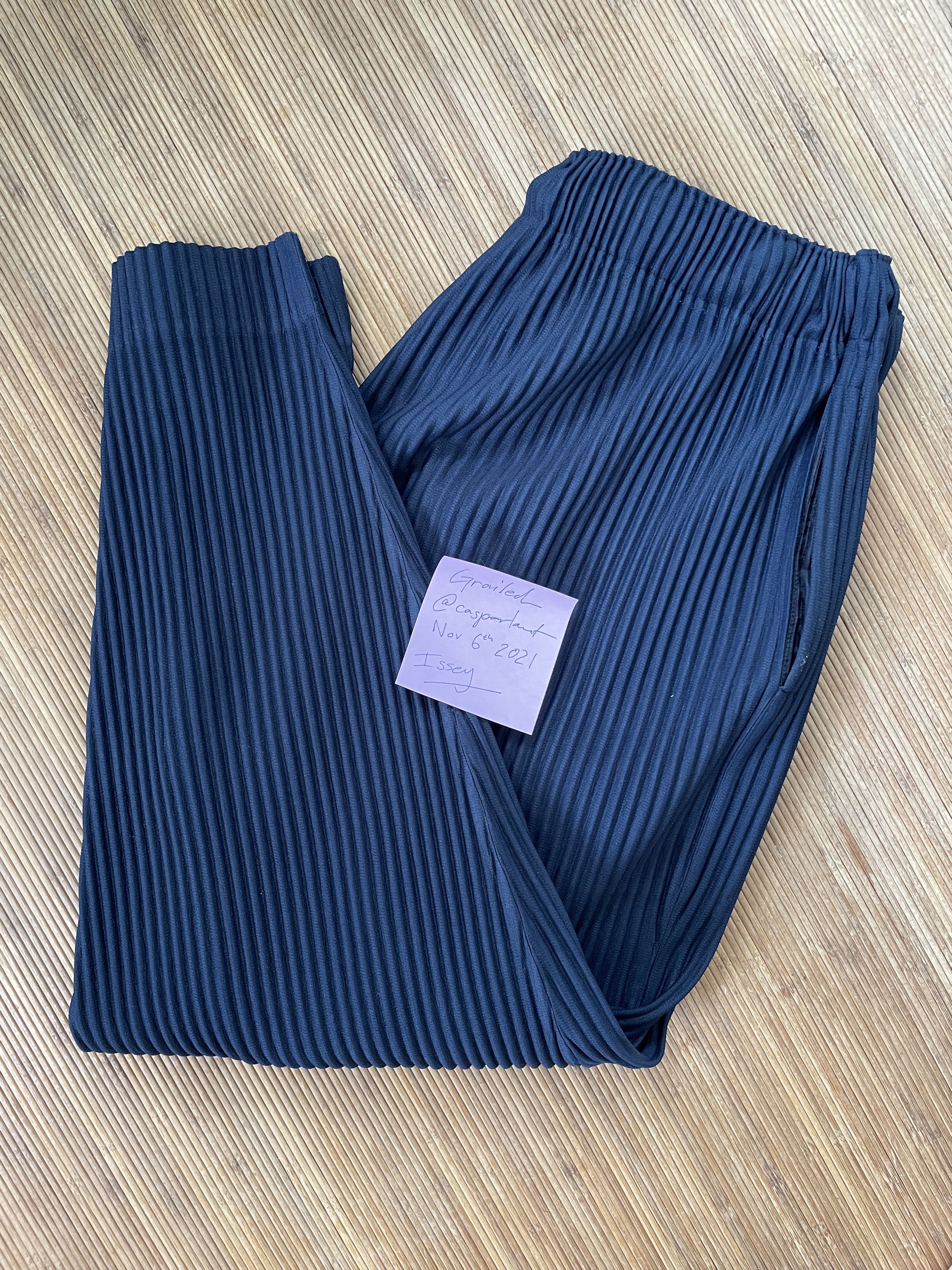Issey Miyake Homme Plissé Issey Miyake Pleated Cropped Trouser Size US 32 / EU 48 - 5 Thumbnail