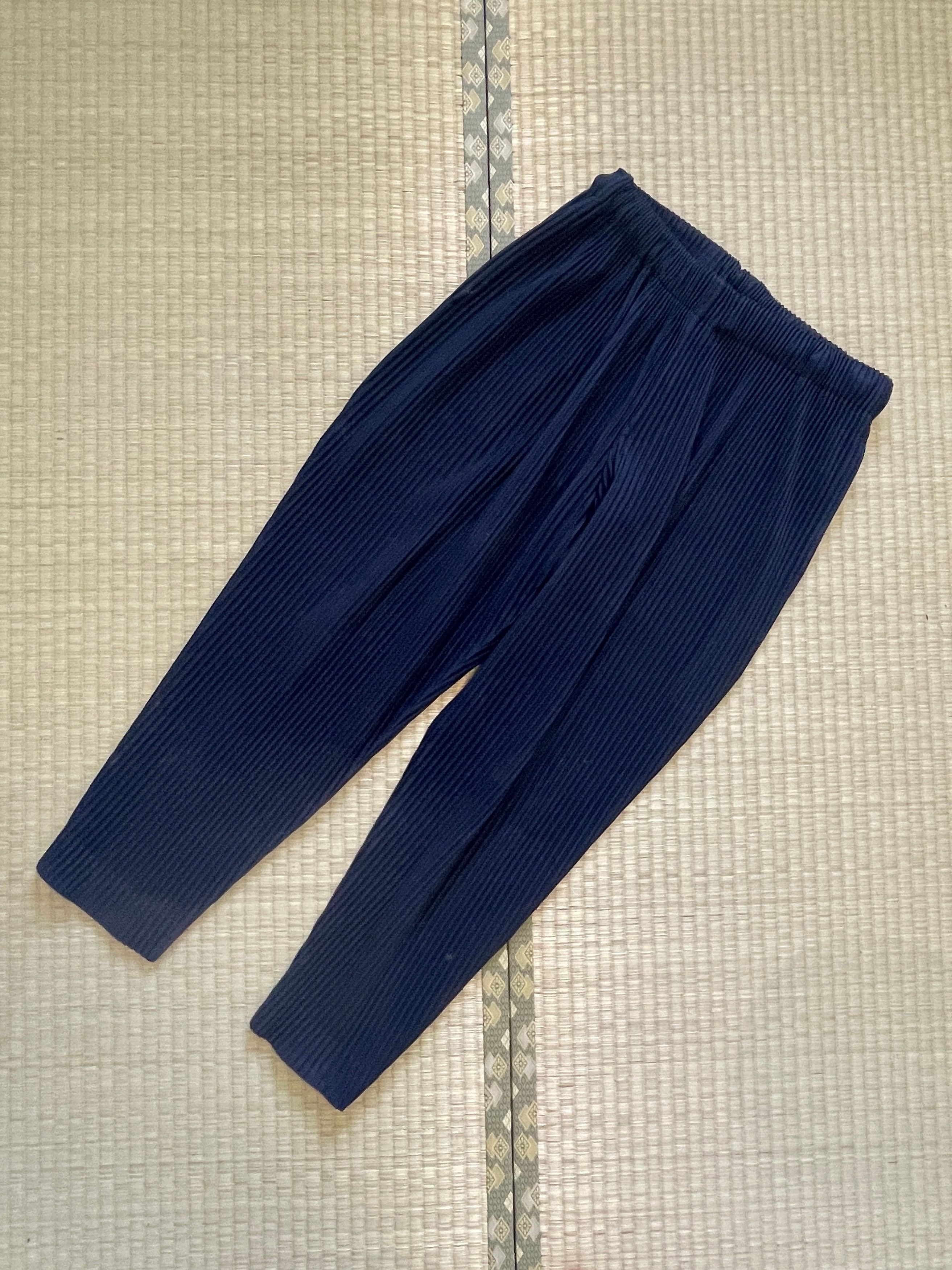 Issey Miyake Homme Plissé Issey Miyake Pleated Cropped Trouser Size US 32 / EU 48 - 1 Thumbnail