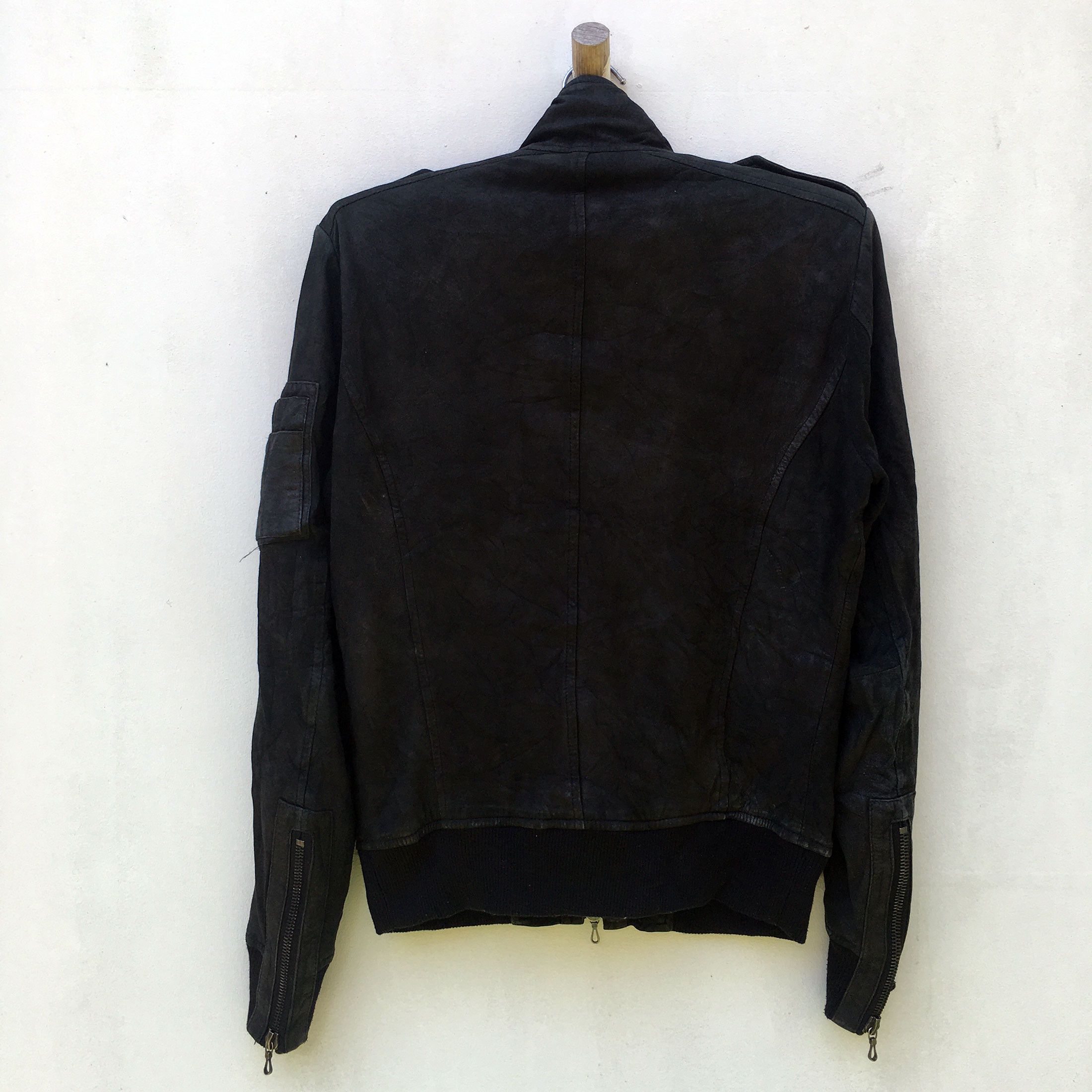 Designer × Japanese Brand × Shellac Shellac Japan Sheep Skin Jacket Size US S / EU 44-46 / 1 - 6 Thumbnail