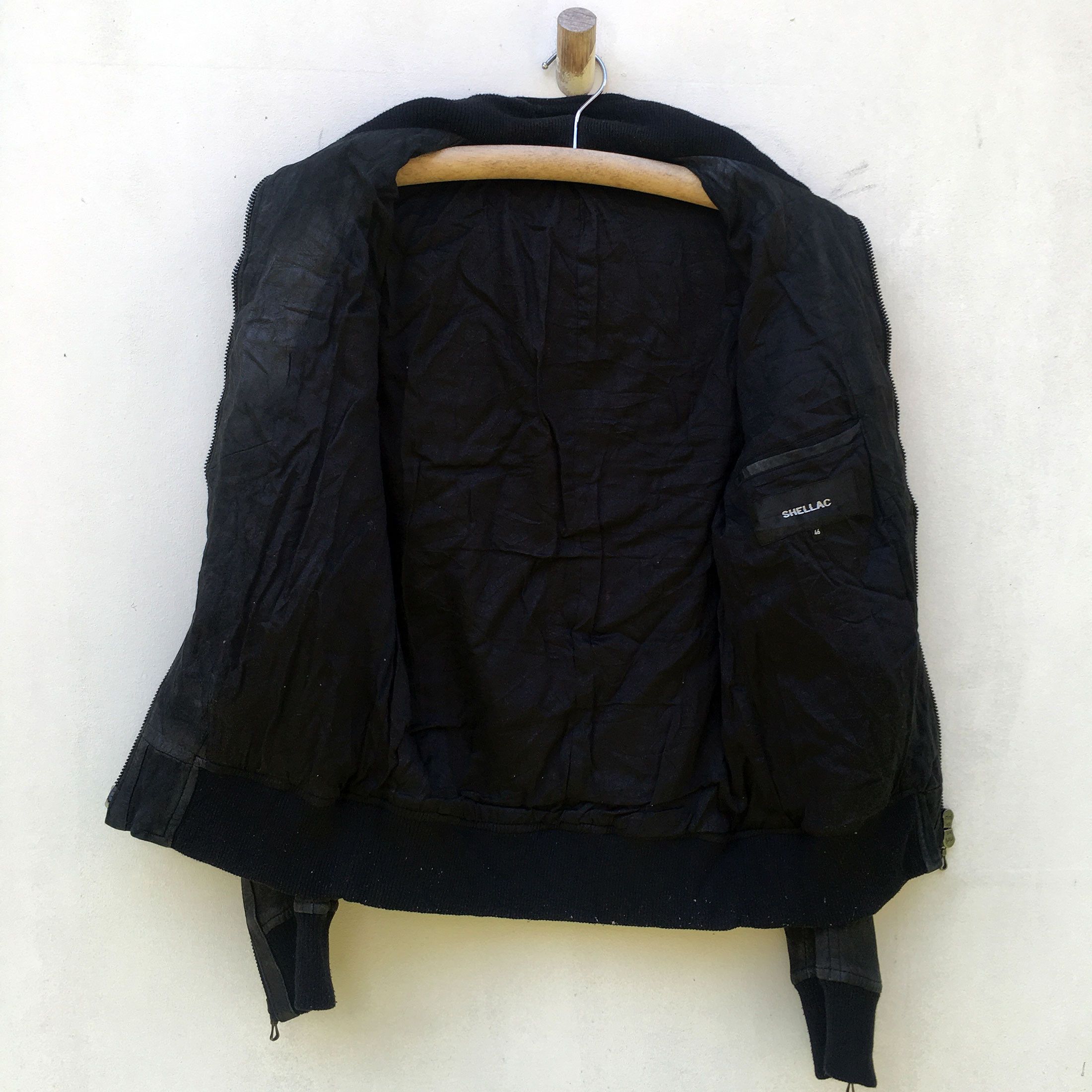 Designer × Japanese Brand × Shellac Shellac Japan Sheep Skin Jacket Size US S / EU 44-46 / 1 - 9 Thumbnail