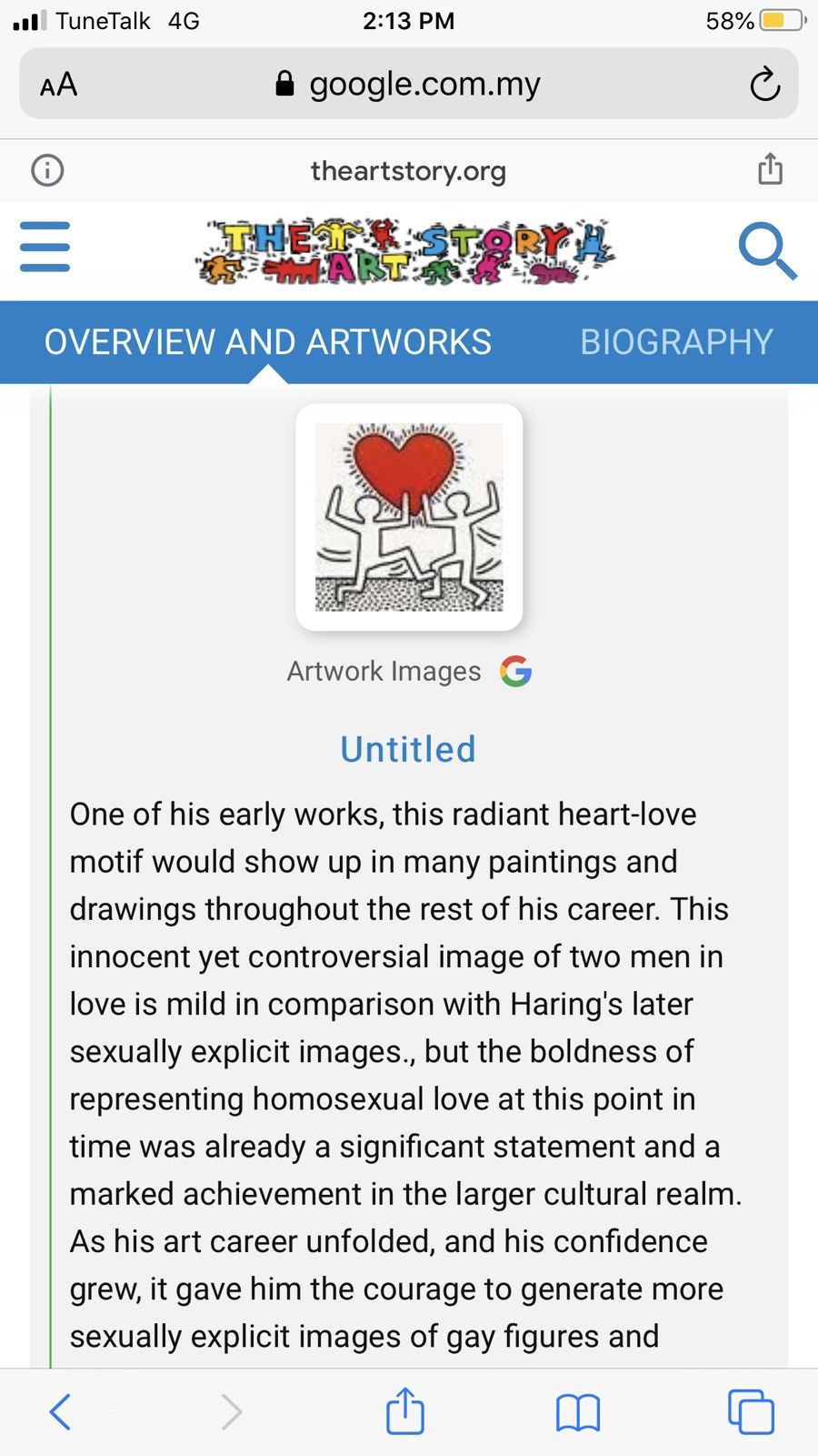 Heart-Love Motif Crewneck Sweatshirt