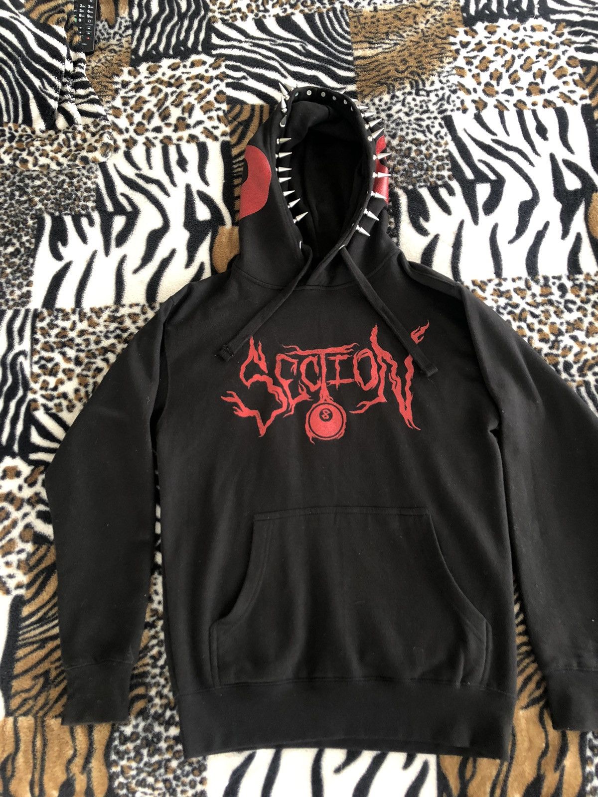 Section 8 SECTION 8 OG SPIKED HOODIE Grailed