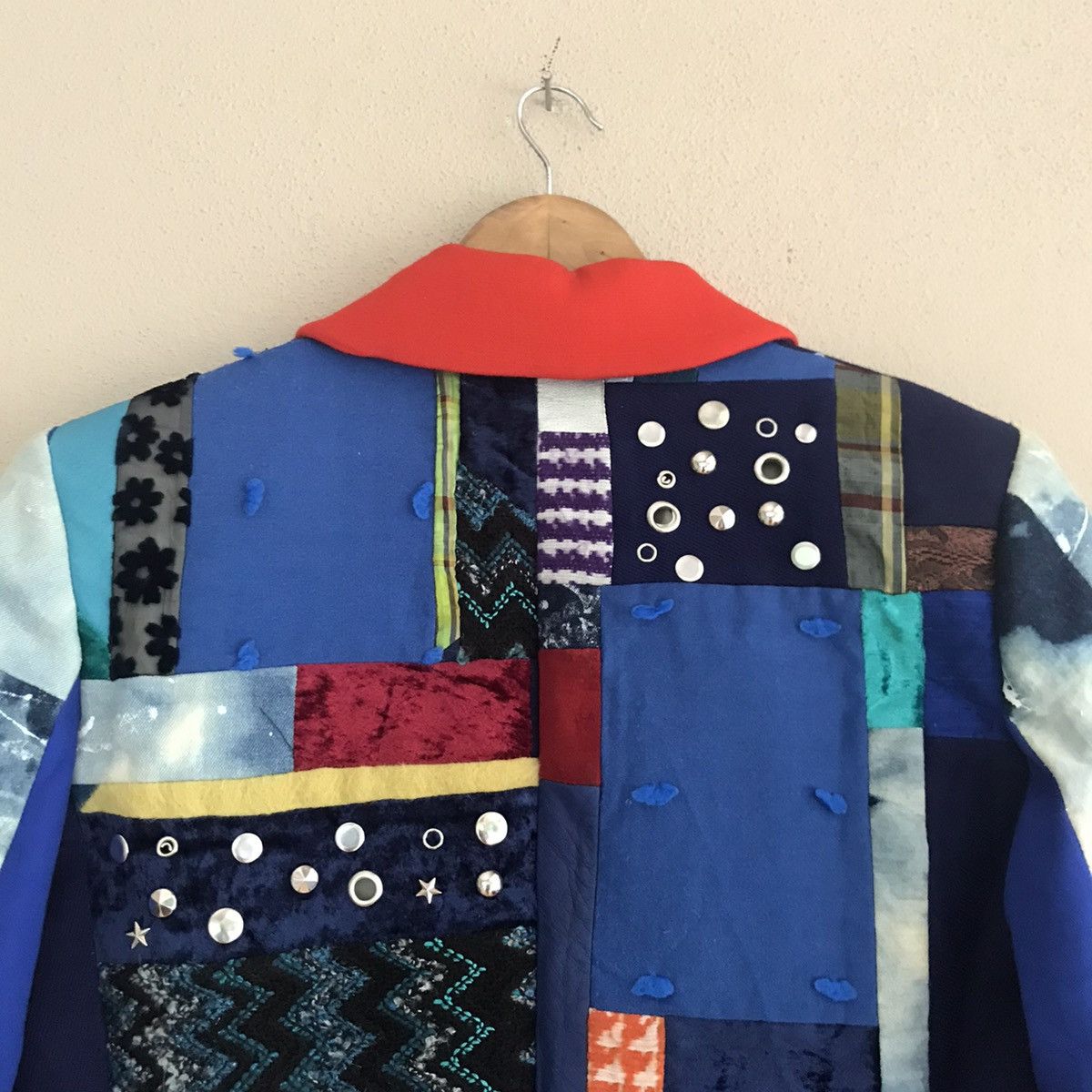 Japanese Brand Jacket pachwork costom made nice design Size US M / EU 48-50 / 2 - 6 Thumbnail