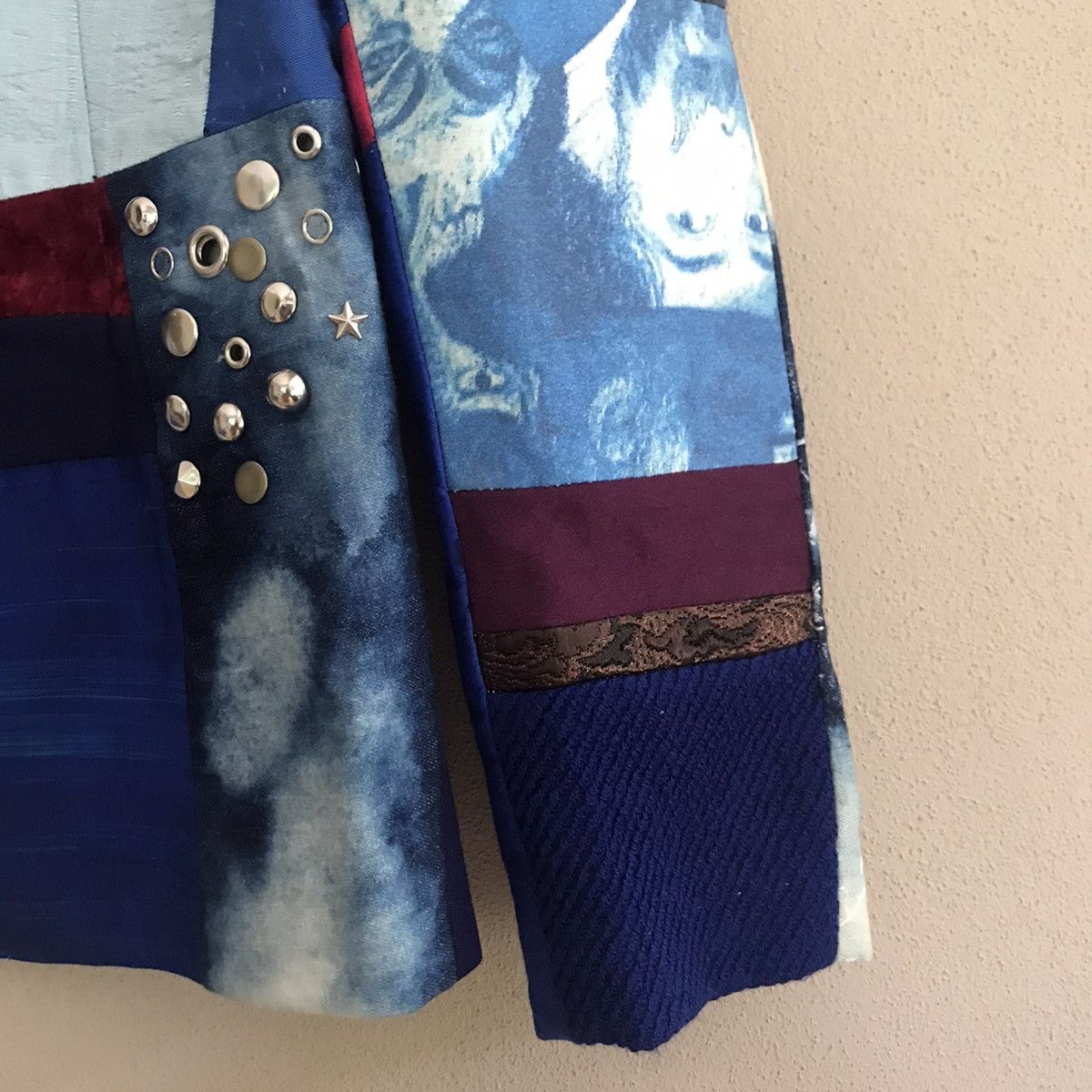 Japanese Brand Jacket pachwork costom made nice design Size US M / EU 48-50 / 2 - 13 Thumbnail