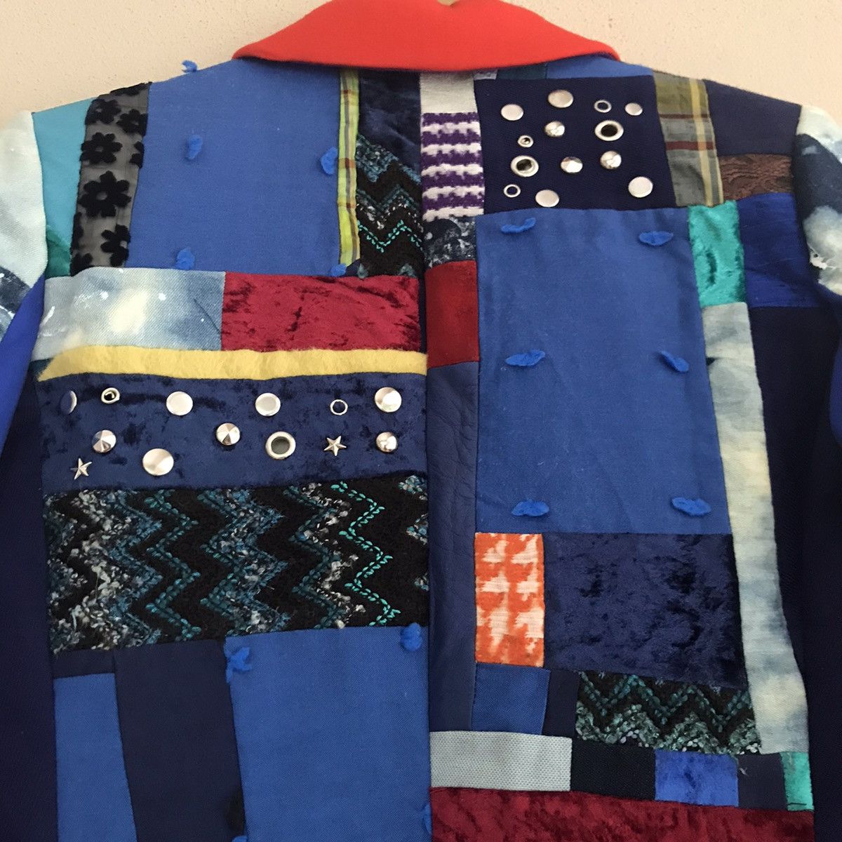 Japanese Brand Jacket pachwork costom made nice design Size US M / EU 48-50 / 2 - 7 Thumbnail