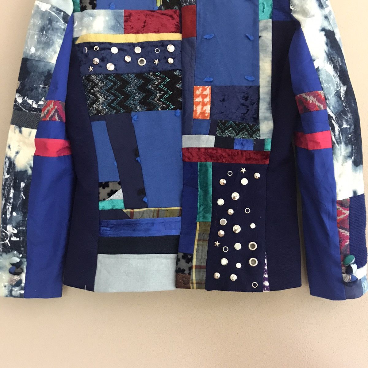 Japanese Brand Jacket pachwork costom made nice design Size US M / EU 48-50 / 2 - 8 Thumbnail