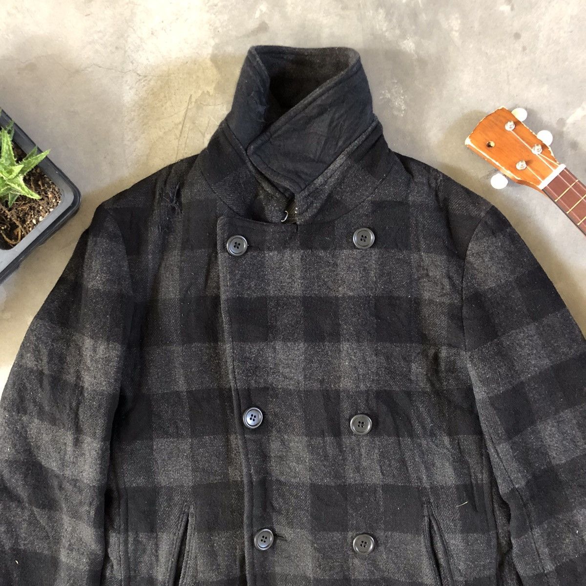 Japanese Brand × Uniqlo Steal⚡️Uniqlo Wool Jacket Size US L / EU 52-54 / 3 - 3 Thumbnail