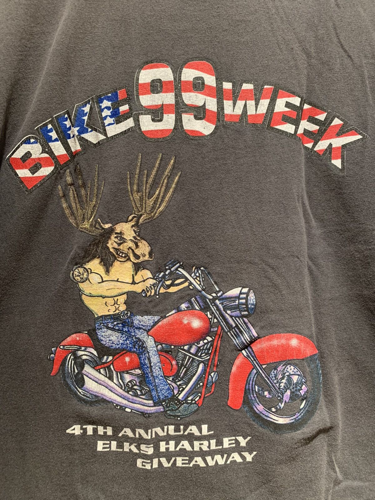 Vintage *RARE* Vintage 1999 Daytona Beach Florida Bike Week T-Shirt Size US L / EU 52-54 / 3 - 5 Thumbnail