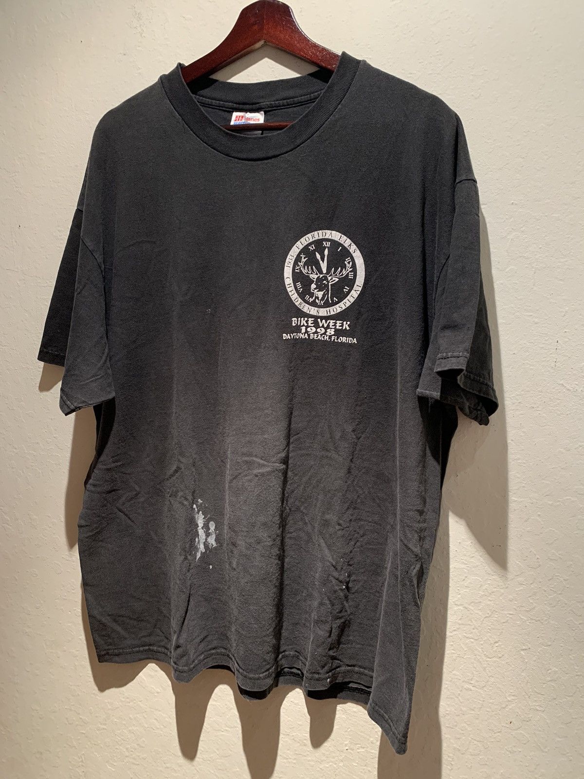 Other × Vintage *RARE* Vintage 1998 Daytona Beach Florida Bike Week T-Shirt Size US XL / EU 56 / 4 - 2 Thumbnail