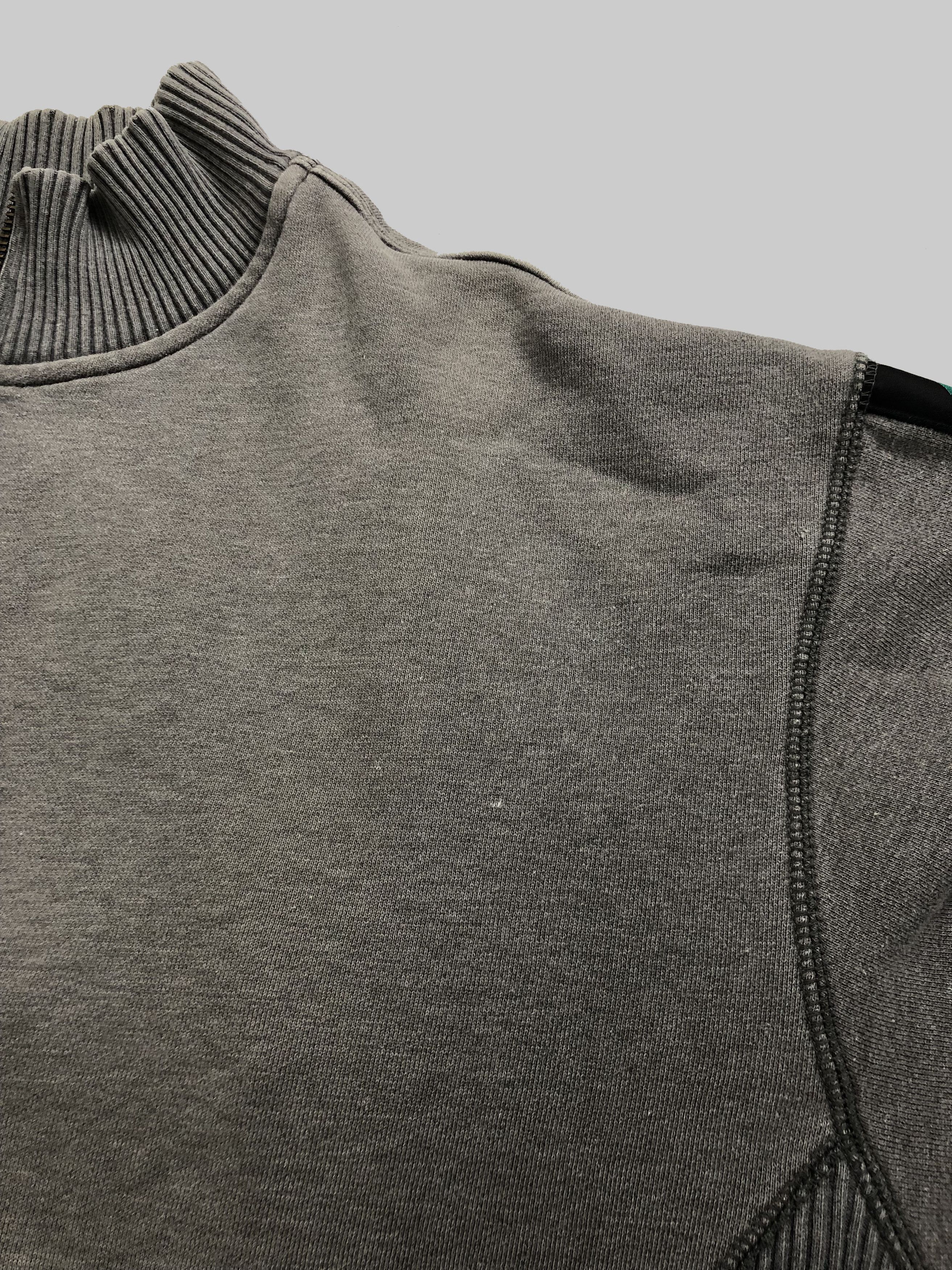 Adidas Vintage 90s Adidas Equipment Center Logo 1/4 zip sweatshirt Size US M / EU 48-50 / 2 - 6 Thumbnail