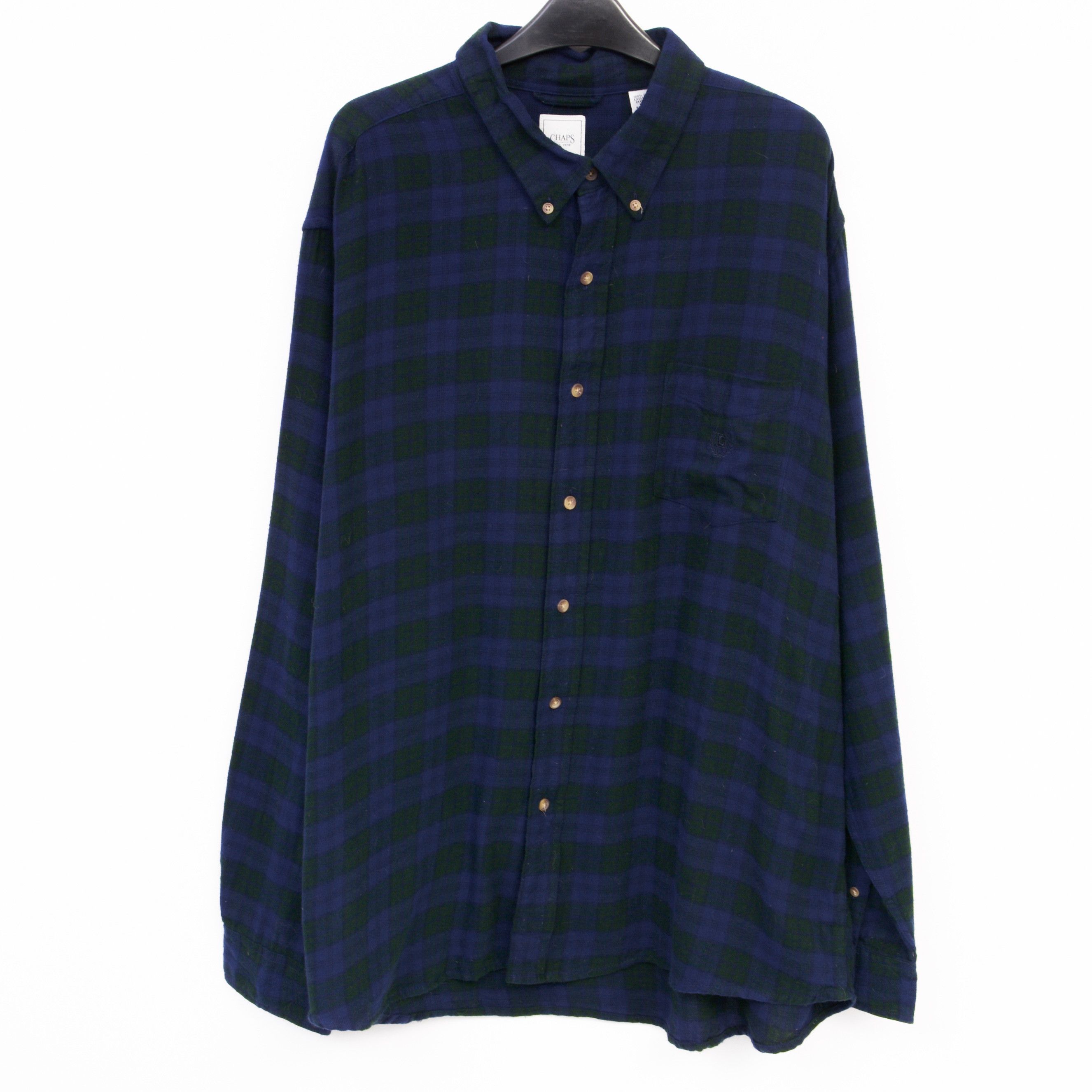 Chaps CHAPS 2XL Casual Shirt Check Plaid Button Long Sleeved Top Size US XXL / EU 58 / 5 - 1 Thumbnail