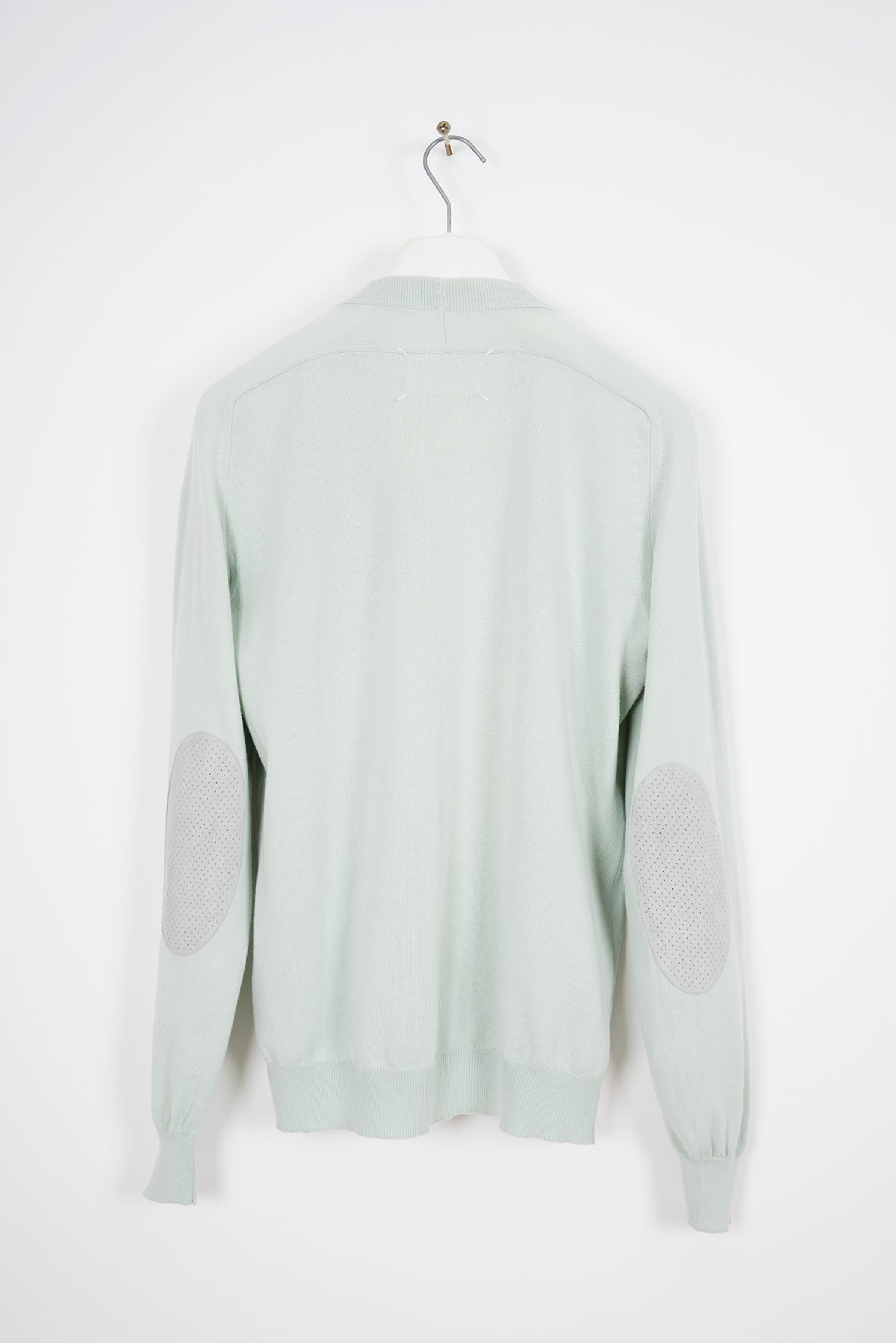 Maison Margiela ⑭ 2009SS hammer sleeve suede elbow patch crewneck M Size US M / EU 48-50 / 2 - 2 Thumbnail