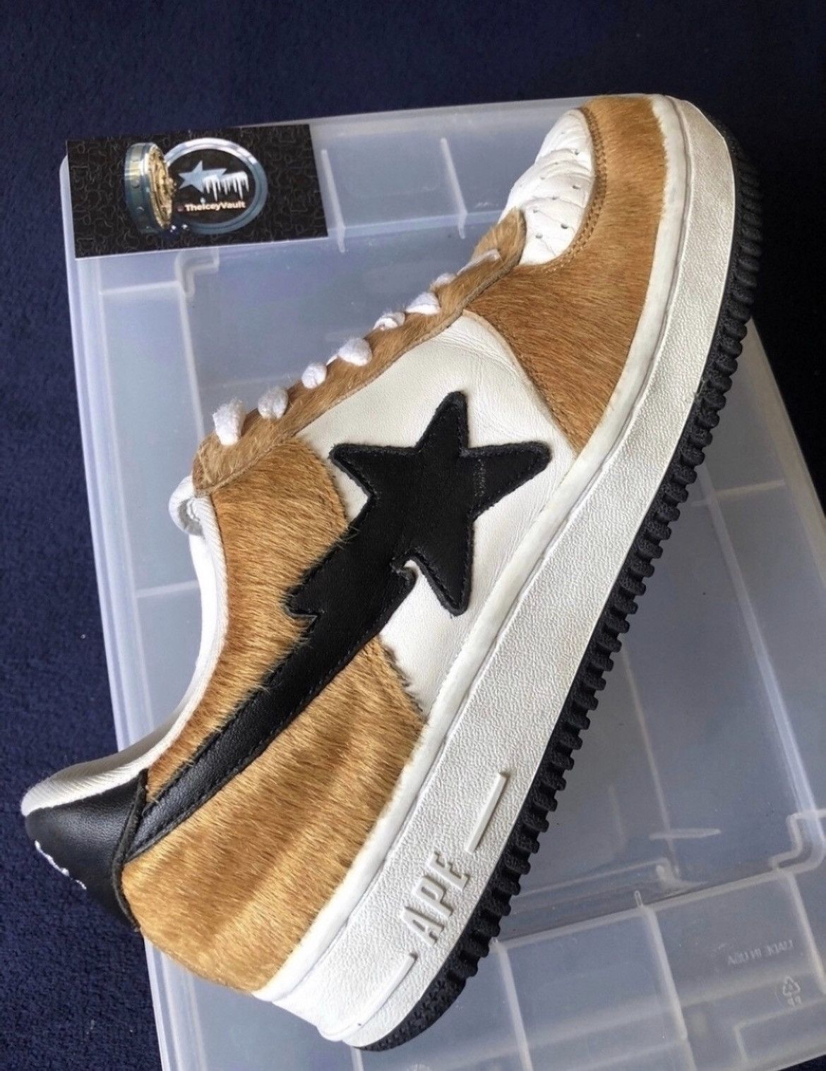 Bape Bape Pony Hair Bapestas Size US 9.5 / EU 42-43 - 3 Thumbnail