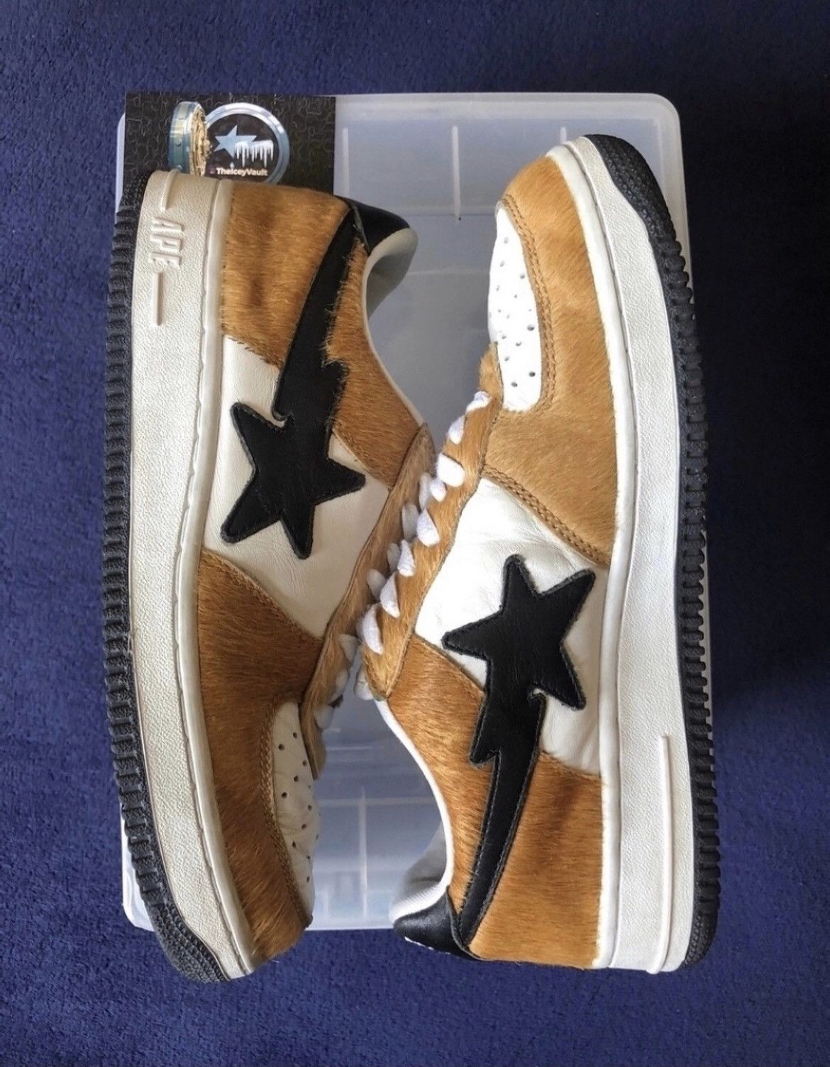 Bape Bape Pony Hair Bapestas Size US 9.5 / EU 42-43 - 2 Thumbnail