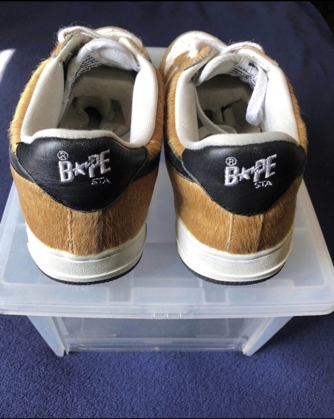 Bape Bape Pony Hair Bapestas Size US 9.5 / EU 42-43 - 5 Thumbnail