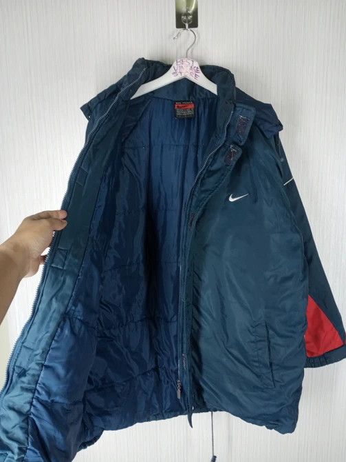 Nike Vintage Nike Just Do It Embroidered Logo Hoodie Size US XL / EU 56 / 4 - 10 Thumbnail