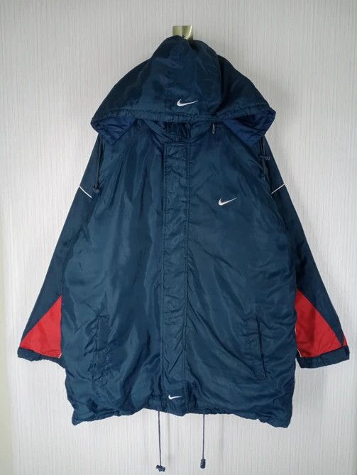 Nike Vintage Nike Just Do It Embroidered Logo Hoodie Size US XL / EU 56 / 4 - 4 Thumbnail
