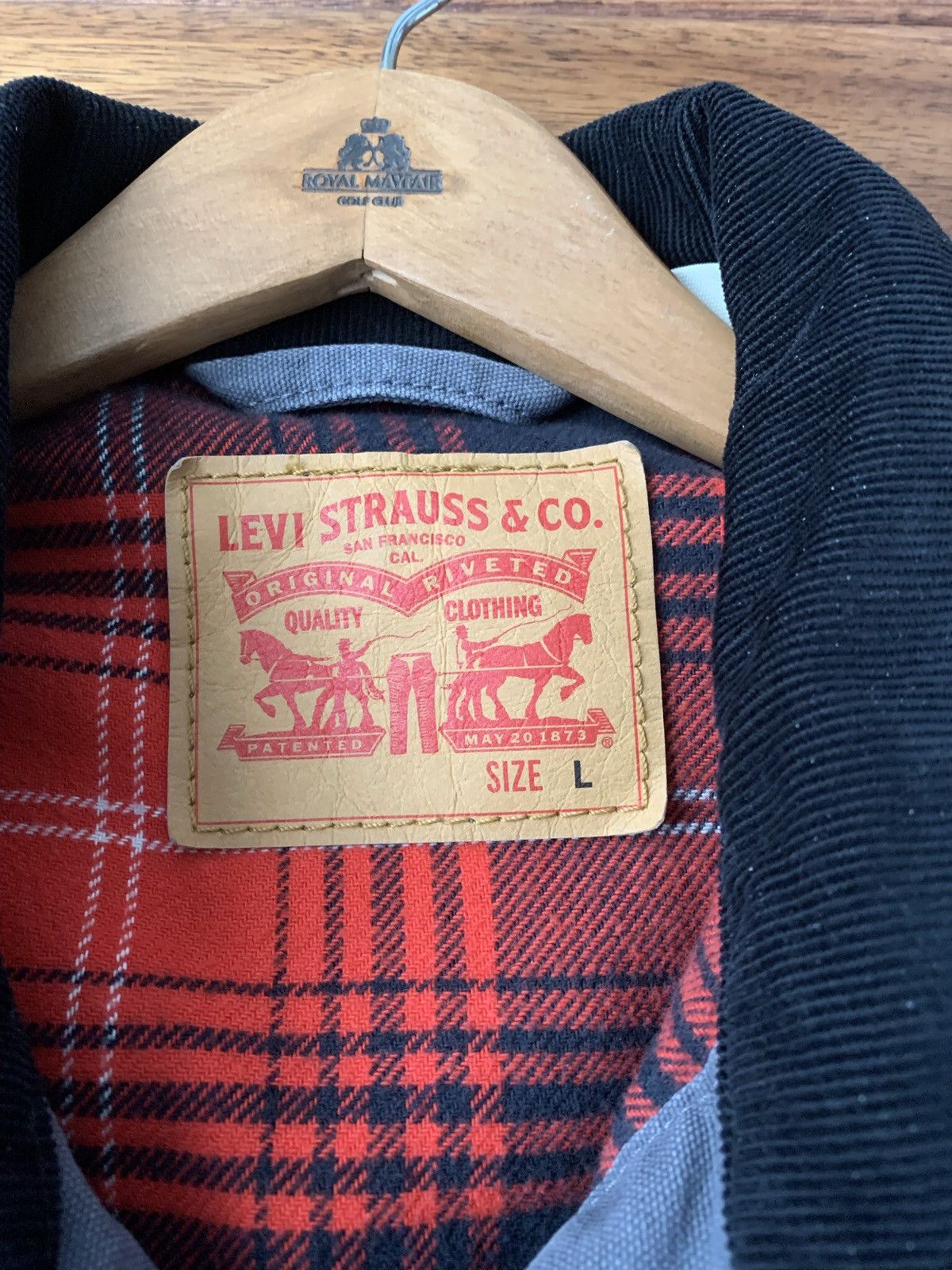 Levi's Canvas trucker with flannel lining Size US L / EU 52-54 / 3 - 2 Thumbnail