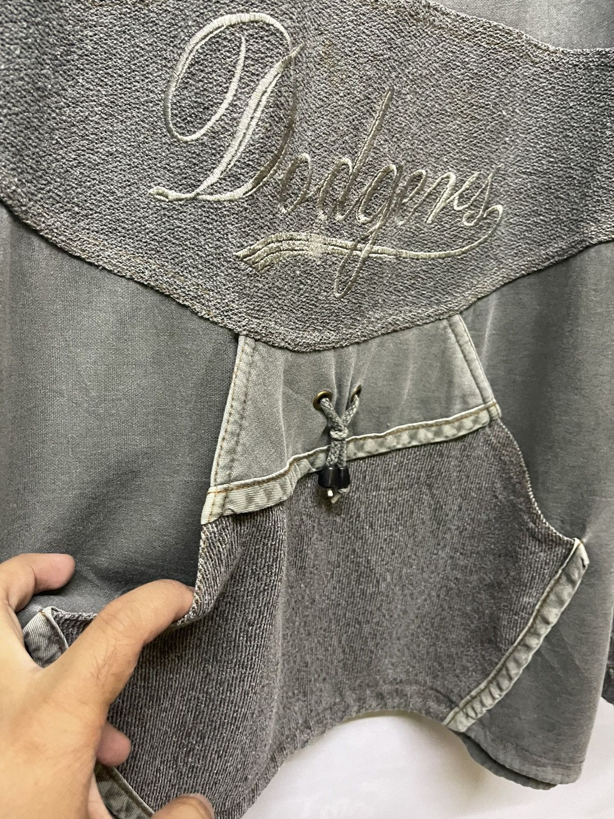 MLB × Vintage VINTAGE LOUIS DODGERS HALF ZIPPER JACKET Size US XL / EU 56 / 4 - 7 Thumbnail