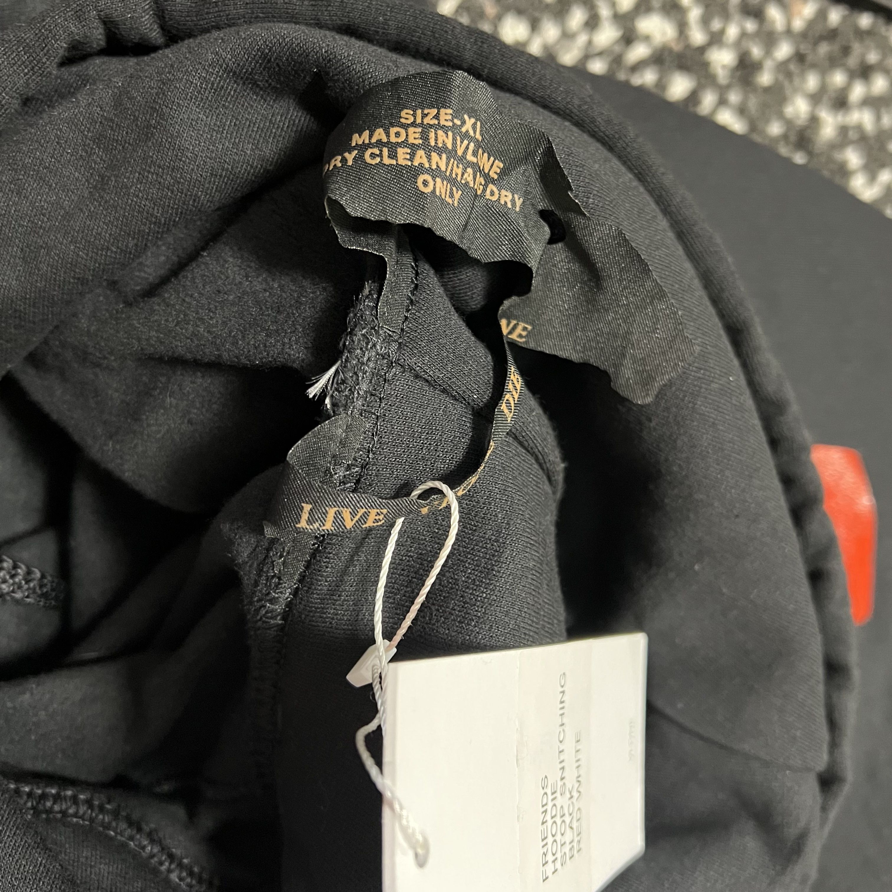 Vlone no cap hoodie hotsell