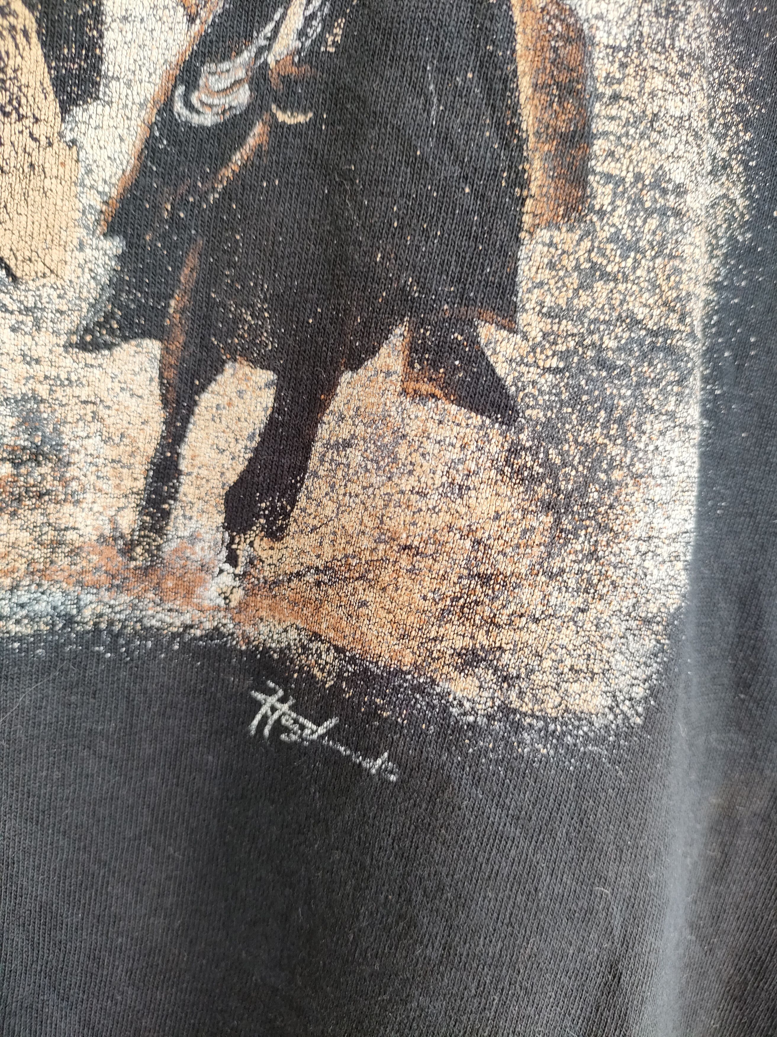 Vintage Vintage Lazy K-Bar Cowboy t-shirt Size US L / EU 52-54 / 3 - 3 Thumbnail