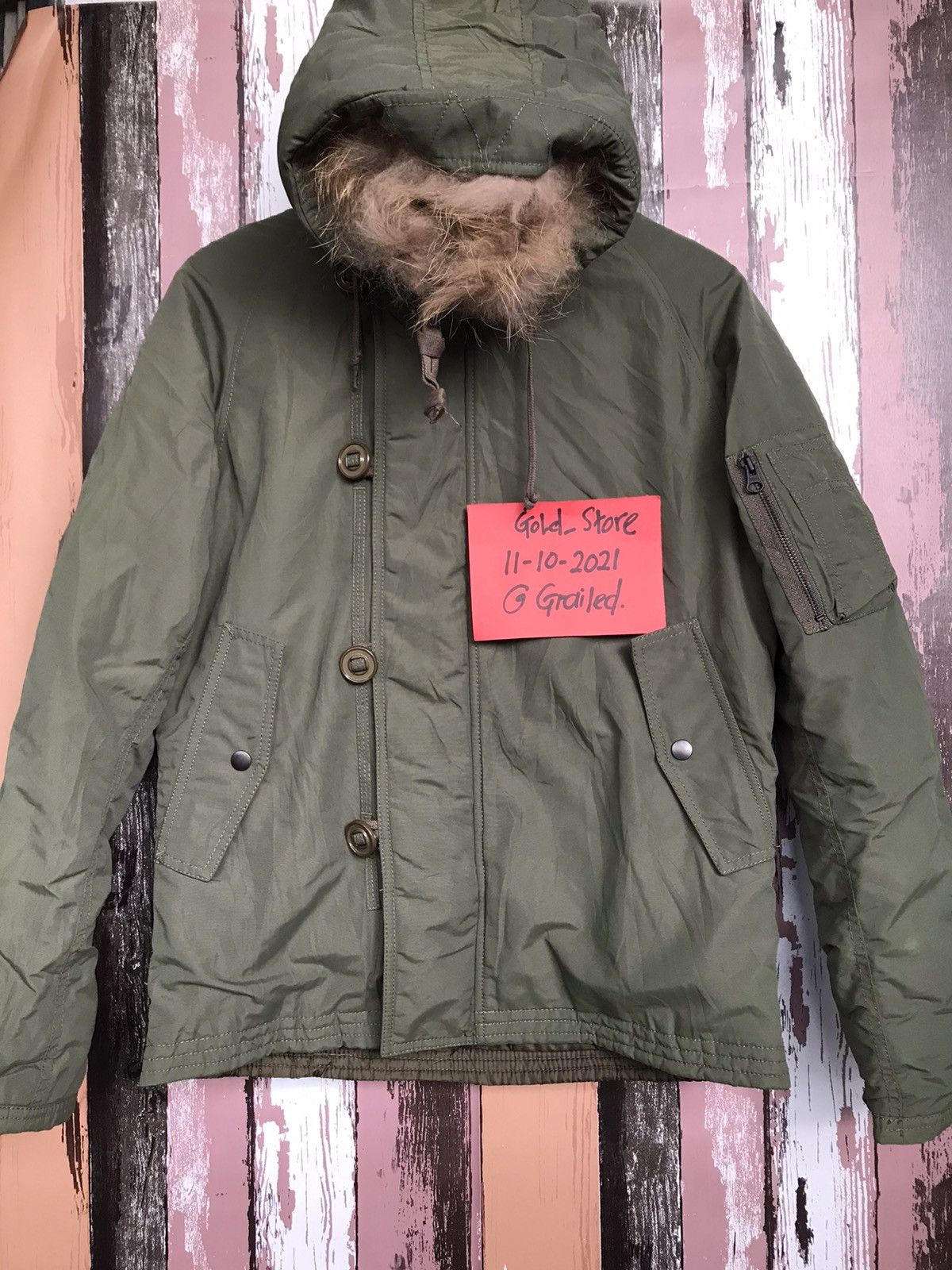 Brand Back Number jacket hoodie | Grailed