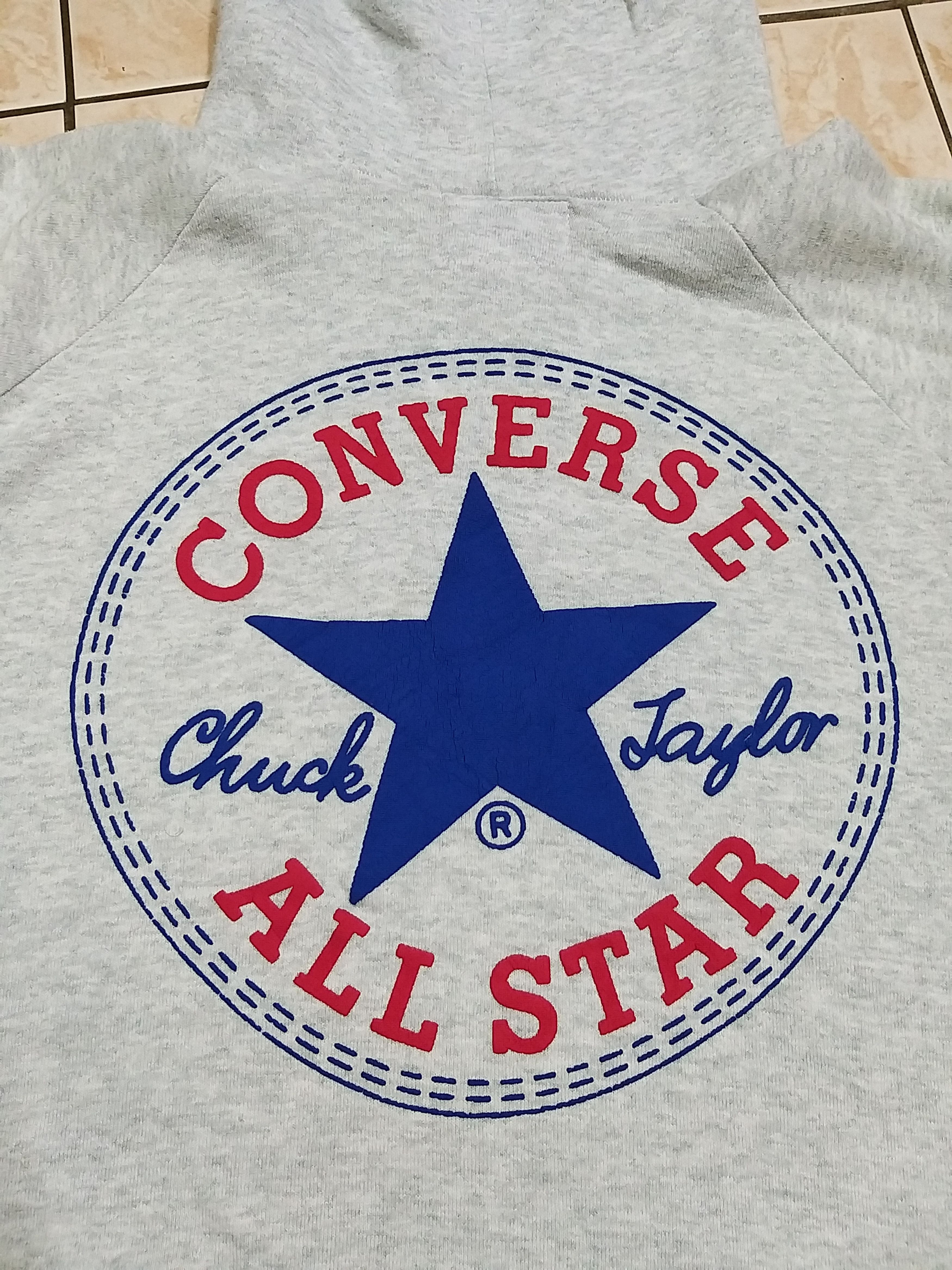 Converse VINTAGE 90s CONVERSE BIG LOGO HOODIES SWEATSHIRT Size US XL / EU 56 / 4 - 4 Thumbnail