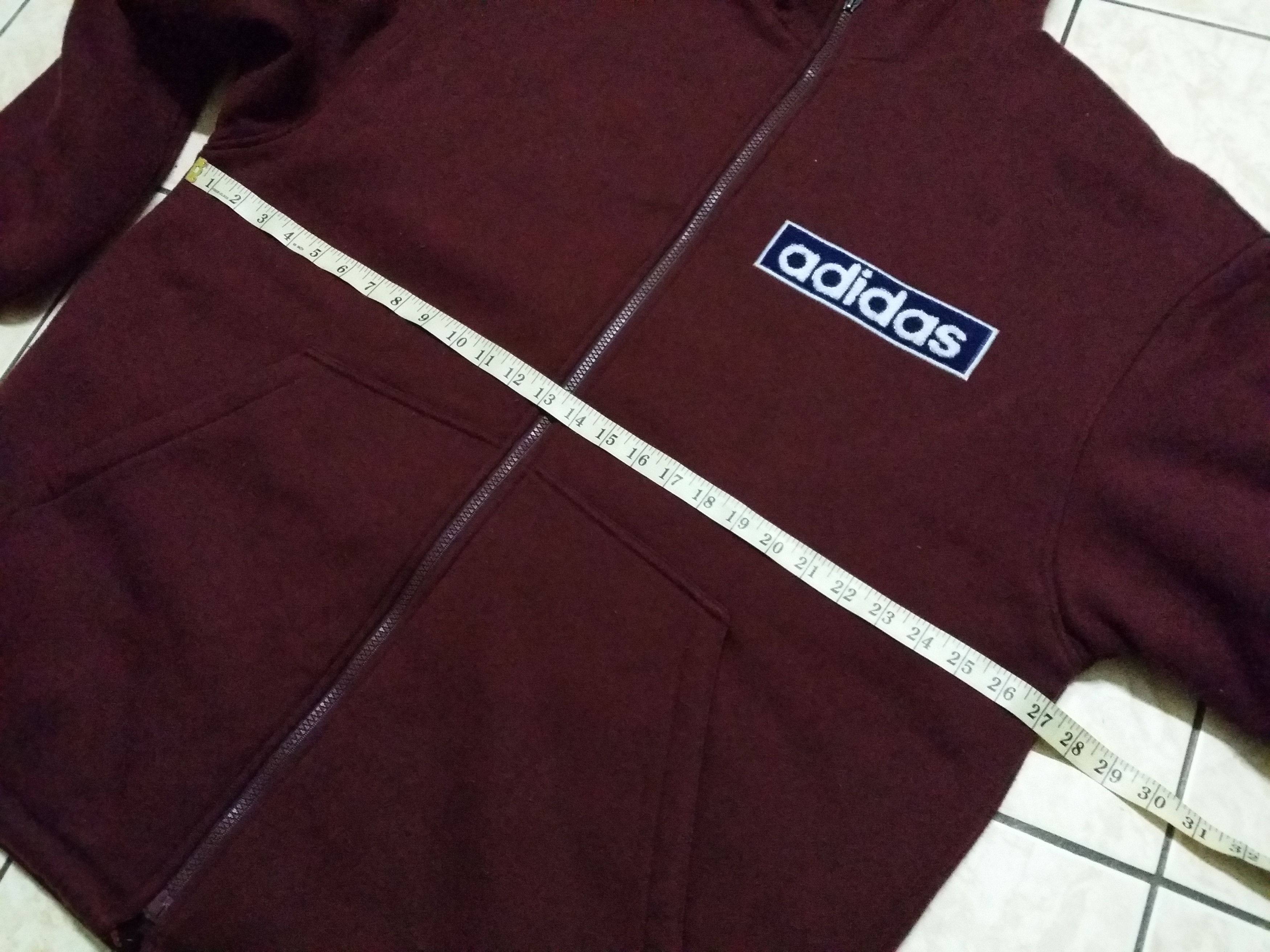 Adidas VINTAGE 90'S ADIDAS HOODIES BIG LOGO EMBROIDERY JACKET Size US XXL / EU 58 / 5 - 9 Thumbnail