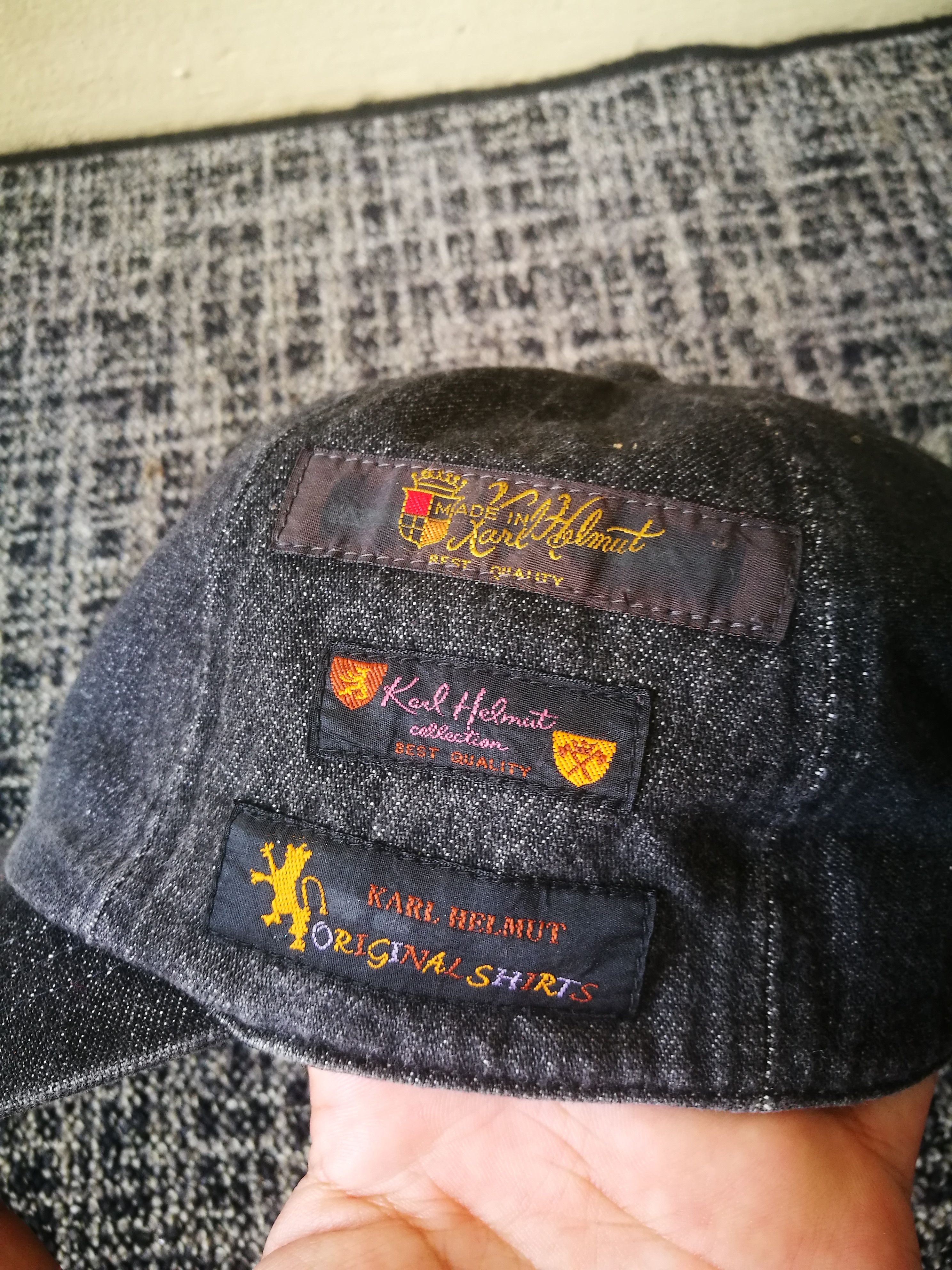 Karl Helmut Karl Helmut Denim Hat Cap Size ONE SIZE - 3 Thumbnail