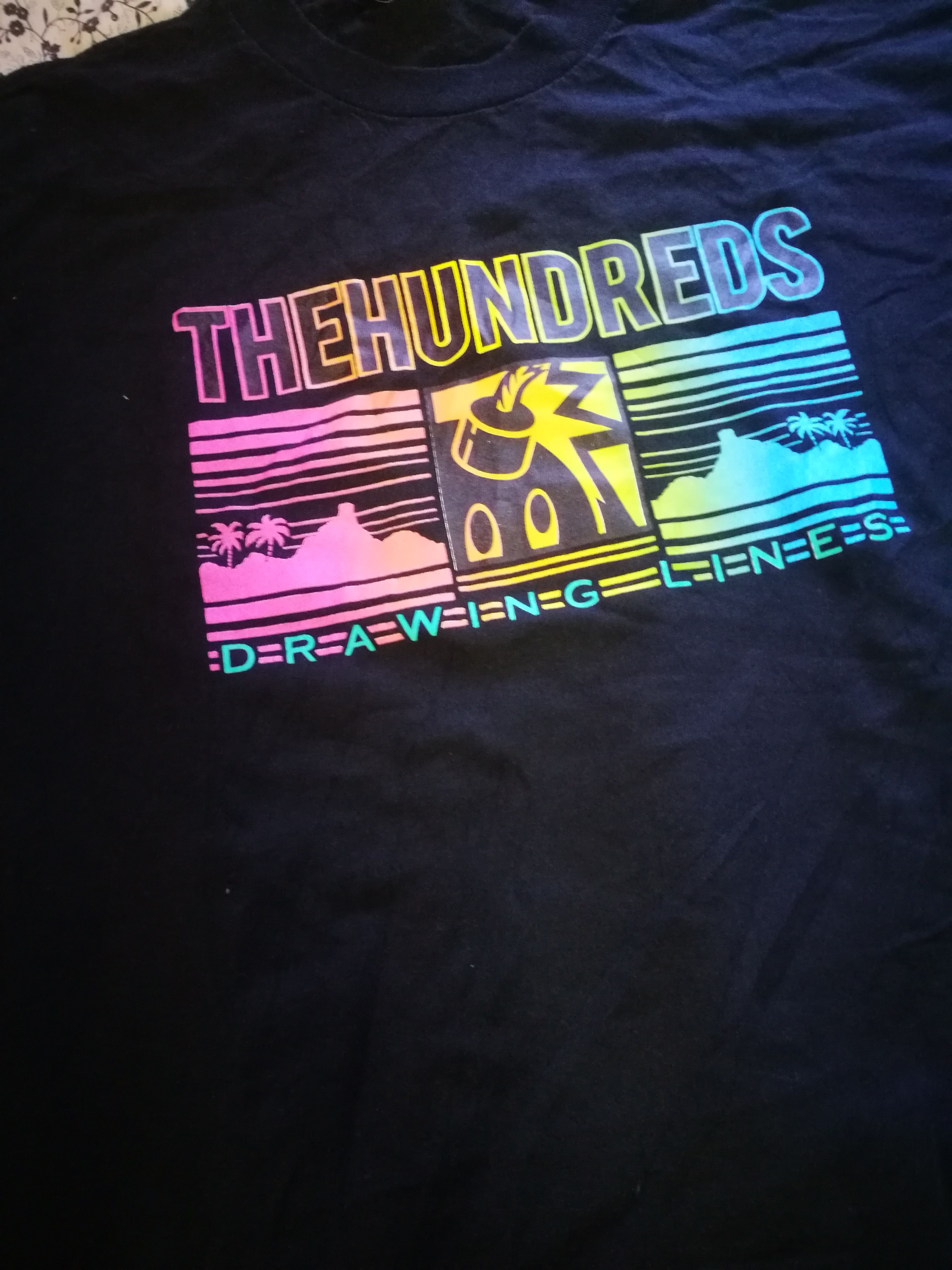 The Hundreds The Hundreds Drawing Lines Brand Tees Size US M / EU 48-50 / 2 - 3 Thumbnail