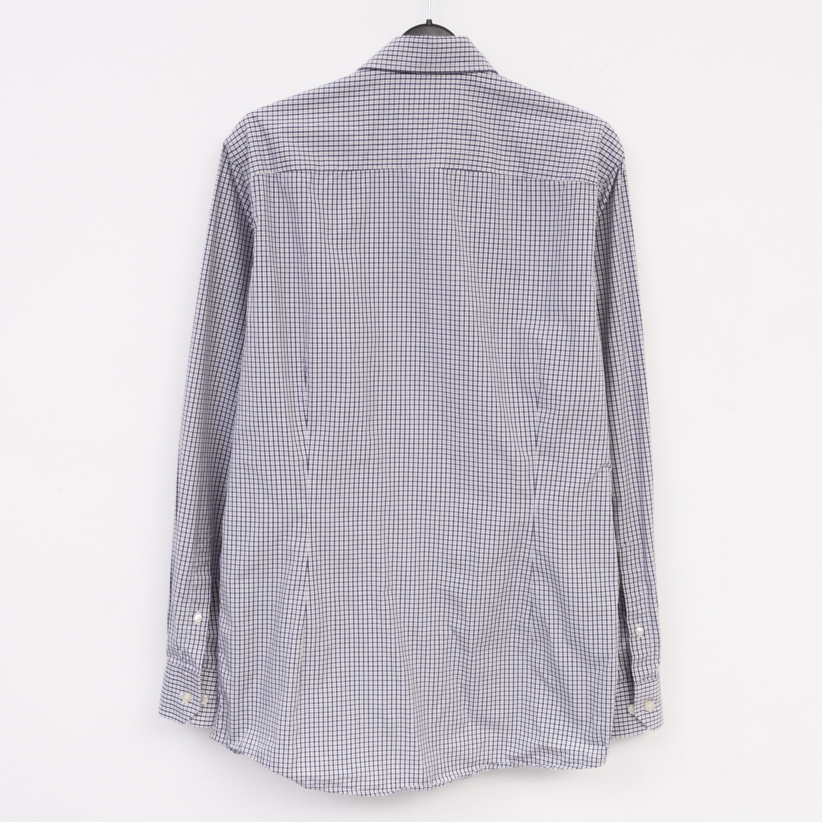 Eton ETON Contemporary Formal Shirt 15 3/4" Size 40 Check Plaid Size 40R - 5 Thumbnail