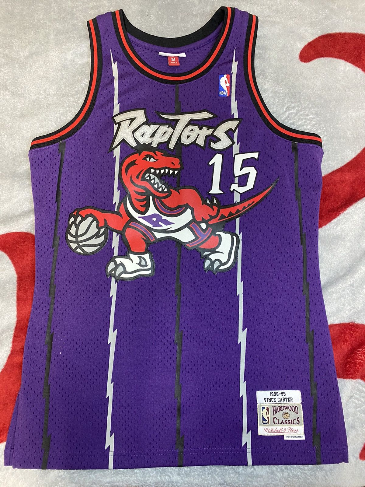 Mitchell & Ness Vince Carter Throwback Raptors Jersey | Grailed