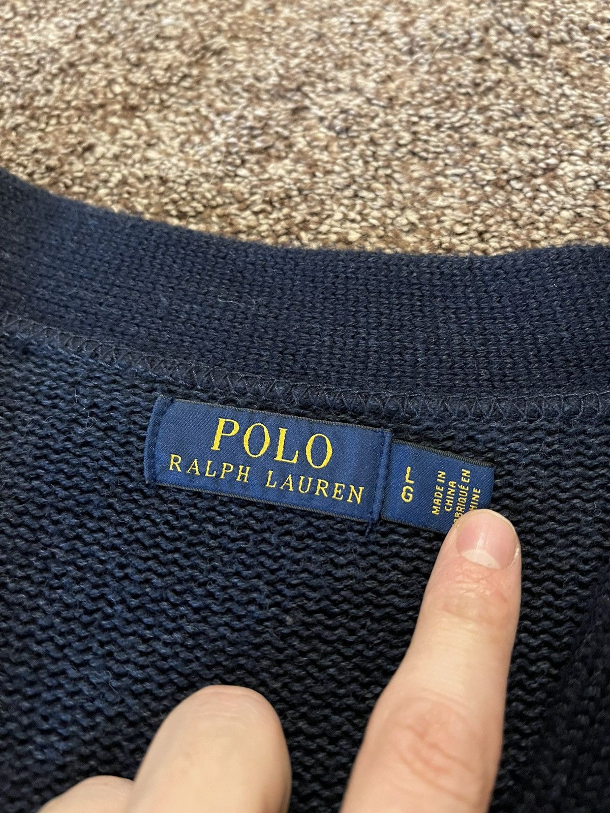 Polo Ralph Lauren Ralph Lauren Knit Cardigan Varsity College University Logo Size US M / EU 48-50 / 2 - 3 Thumbnail