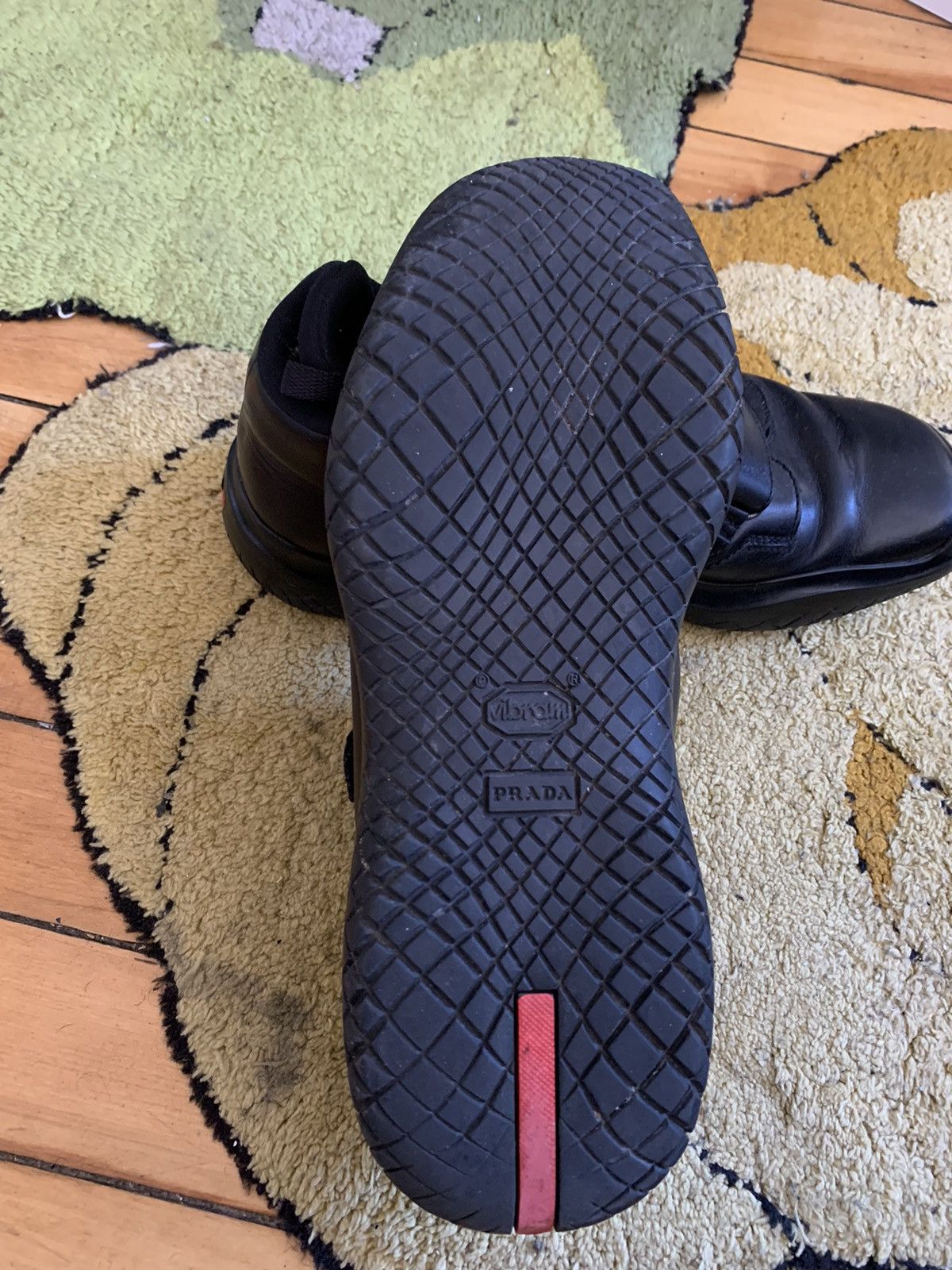 Prada Vintage 90’s Prada Loafers Size US 12 / EU 45 - 6 Thumbnail