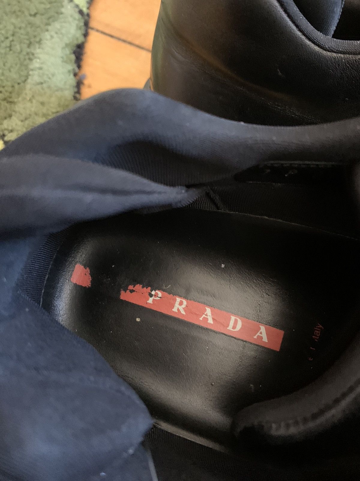 Prada Vintage 90’s Prada Loafers Size US 12 / EU 45 - 4 Thumbnail