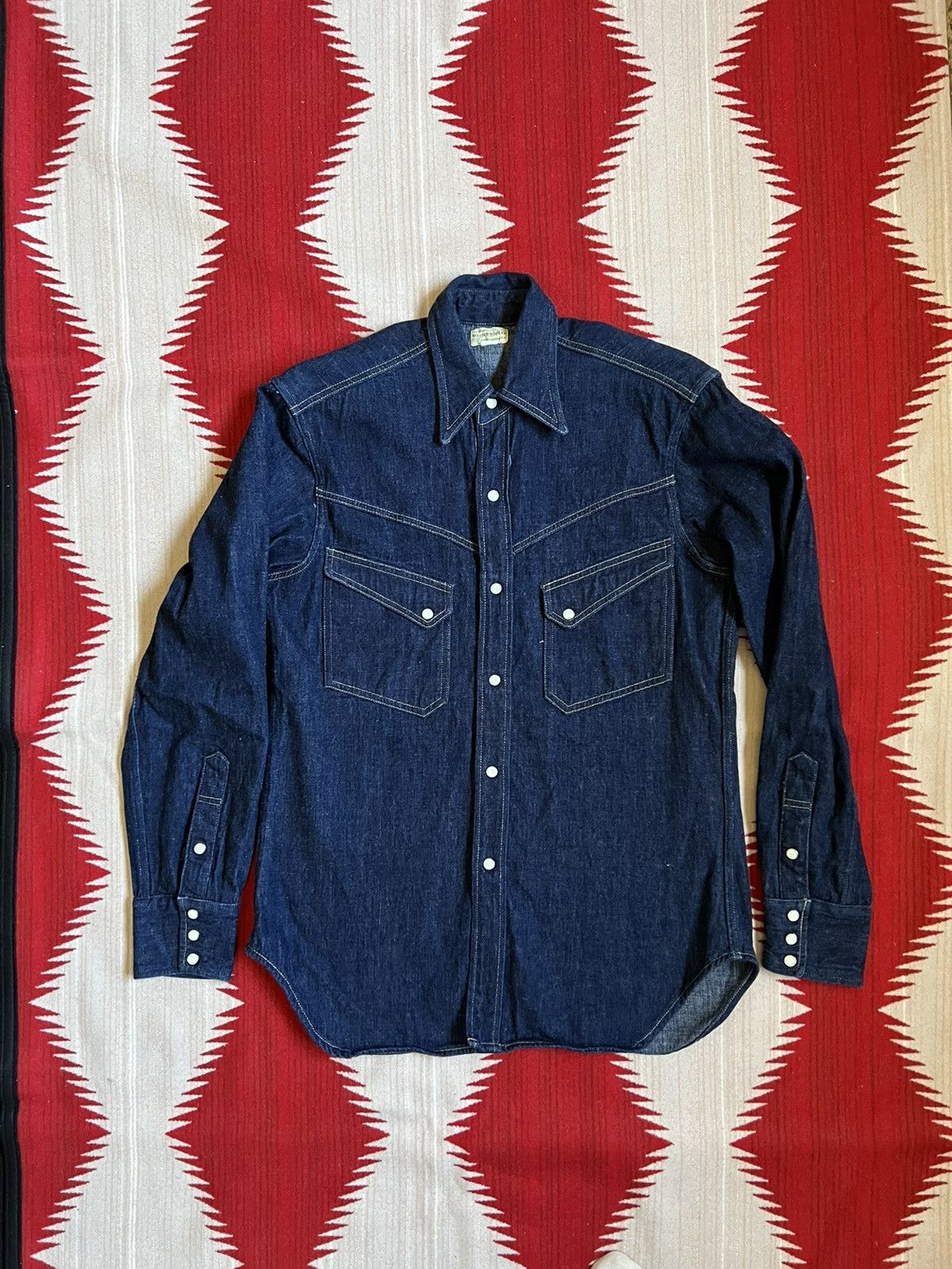 WAREHOUSE　Lot.3001DENIM WESTERN SHIRTS38 WAREHOUSE Lot.3001 DENIM WESTERN SHIRT 38