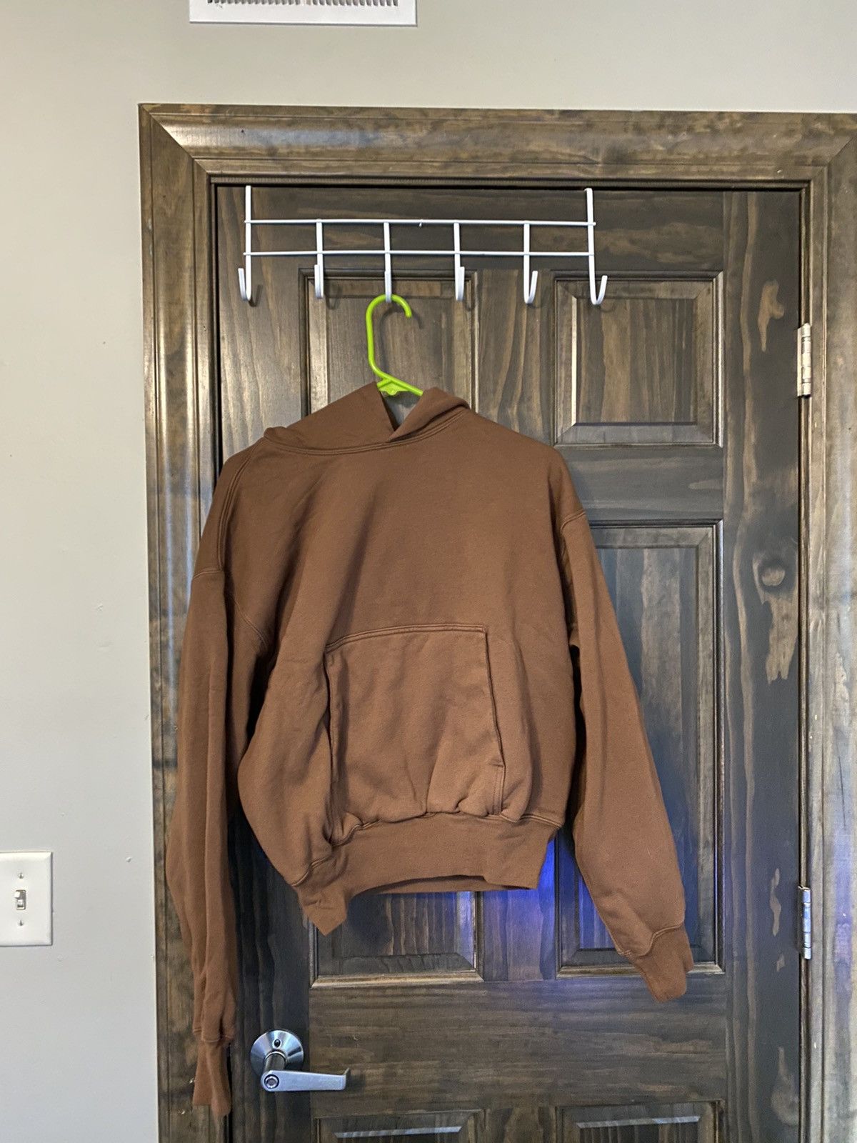 Gap Yeezy x Gap YZY Hoodie "Brown" Men's Size S Size US M / EU 48-50 / 2 - 1 Thumbnail