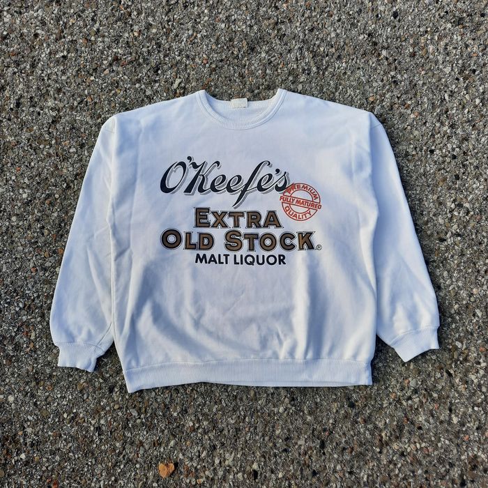 Vintage 90s O'Keefe's Extra Old Stock Malt Liquor Crewneck Grailed
