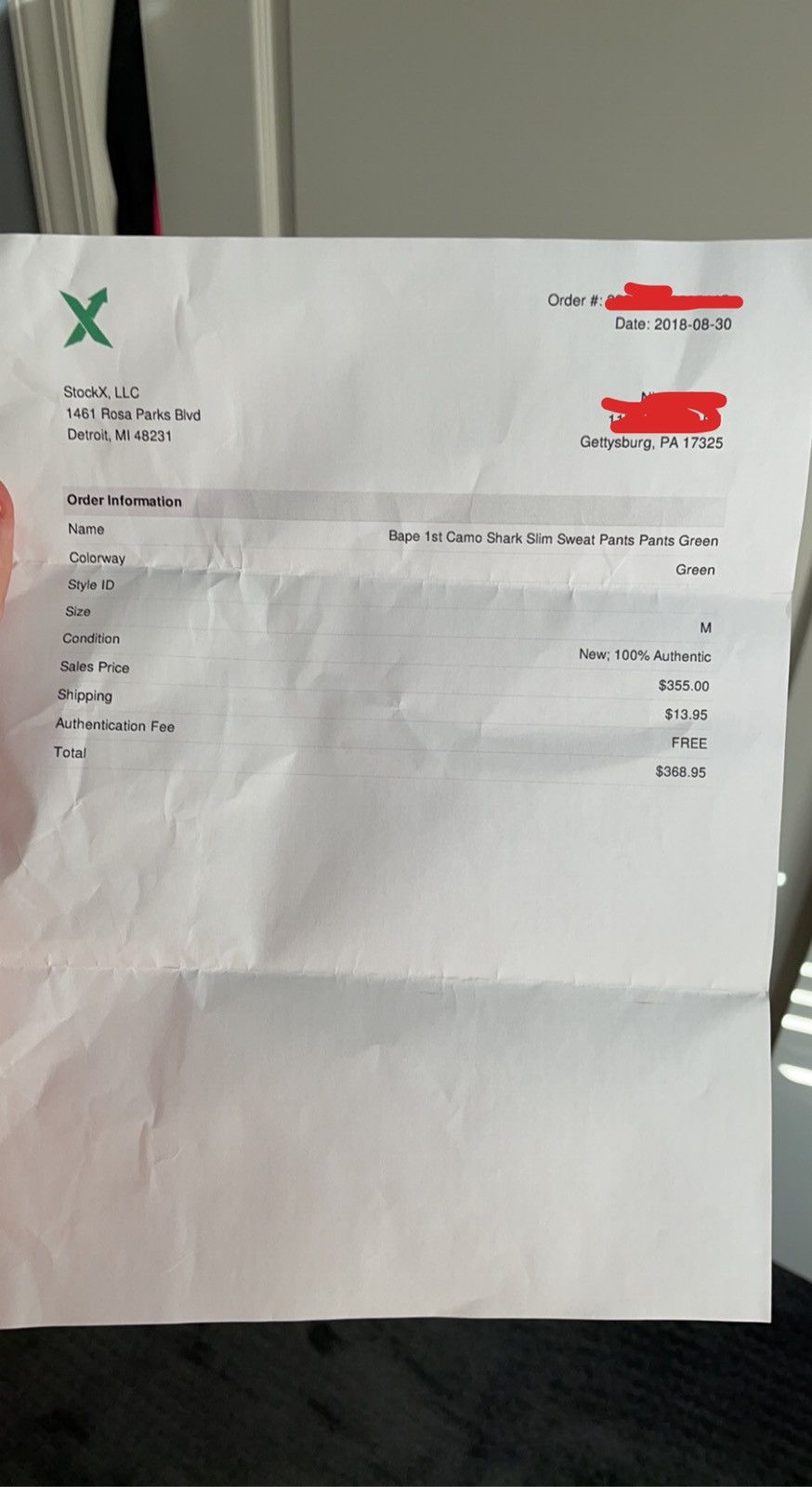 Bape BAPE 1st Camo Shark Sweat pants Size US 32 / EU 48 - 11 Thumbnail