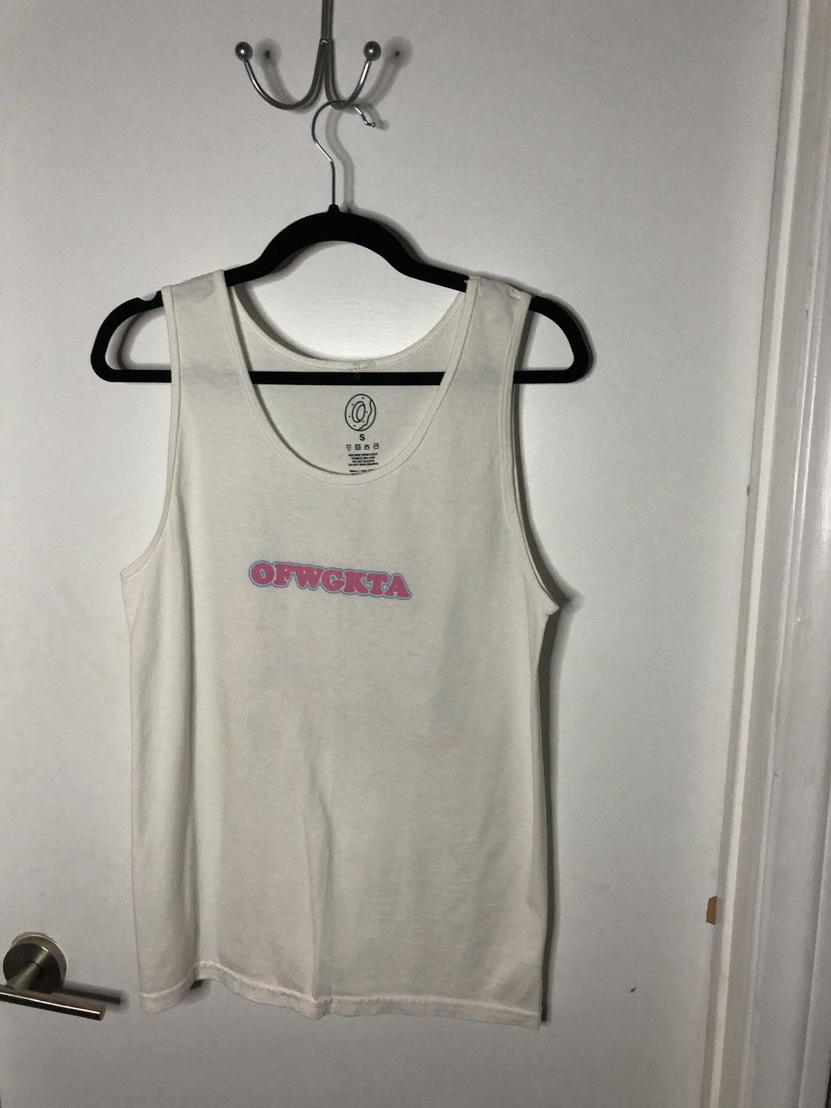 Odd Future Odd Future OFWGKTA Donuts White Sleeveless T-Shirt S Size US S / EU 44-46 / 1 - 1 Thumbnail