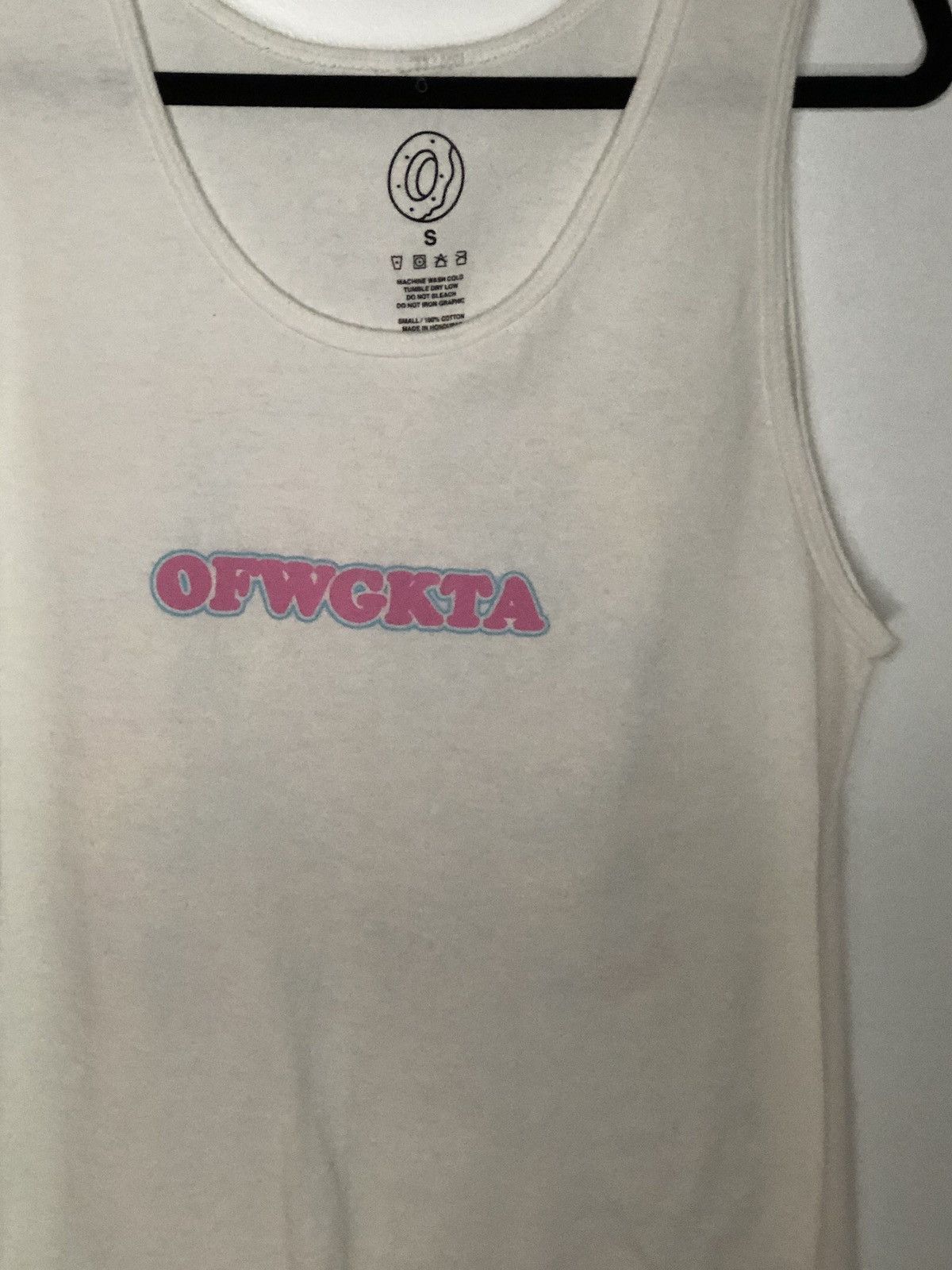 Odd Future Odd Future OFWGKTA Donuts White Sleeveless T-Shirt S Size US S / EU 44-46 / 1 - 3 Thumbnail