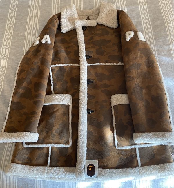 Bape ugg hot sale coat