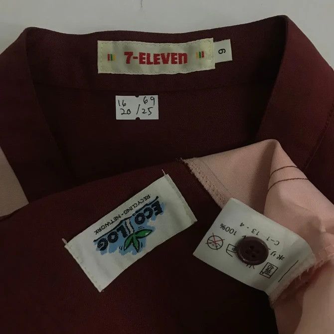 Japanese Brand 💣OFFER 90's VTG 7 ELEVEN Uniform Zipper Jacket Size US XXS / EU 40 - 6 Thumbnail