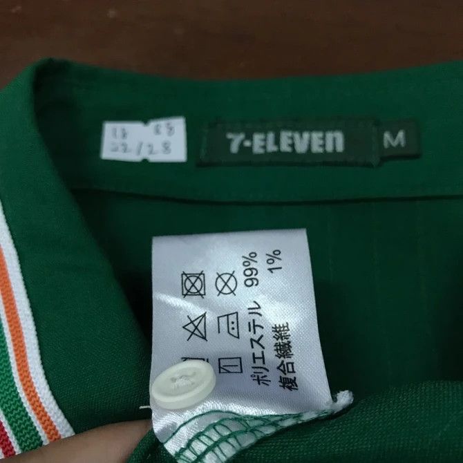 Japanese Brand × Vintage 💣OFFER 90's 7 ELEVEN Embroidery Logo Zipper UniformsJacket Size US M / EU 48-50 / 2 - 4 Thumbnail