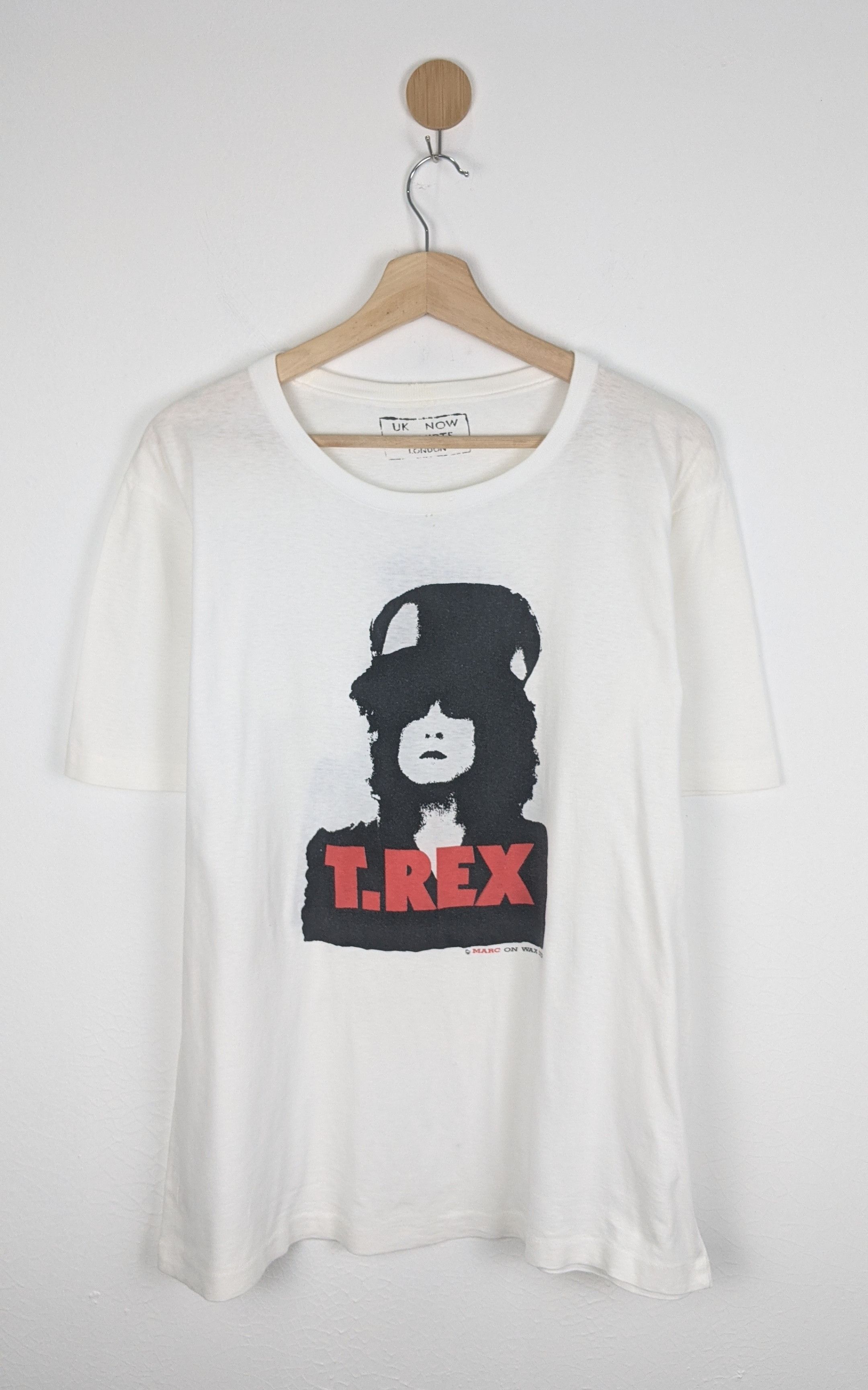 Vintage Vintage T Rex Marc Bolan The Slider Tshirt Size US M / EU 48-50 / 2 - 1 Thumbnail
