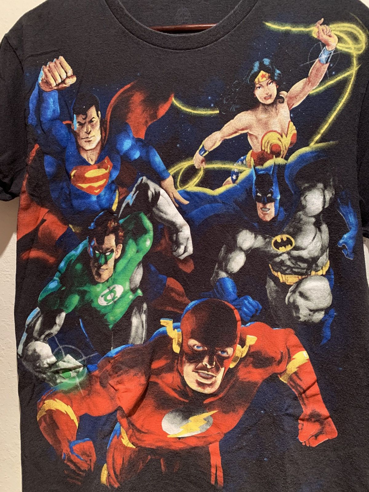 DC Comics × Other *RARE* DC Comics Superheroes T-Shirt - S/M Size US M / EU 48-50 / 2 - 2 Thumbnail