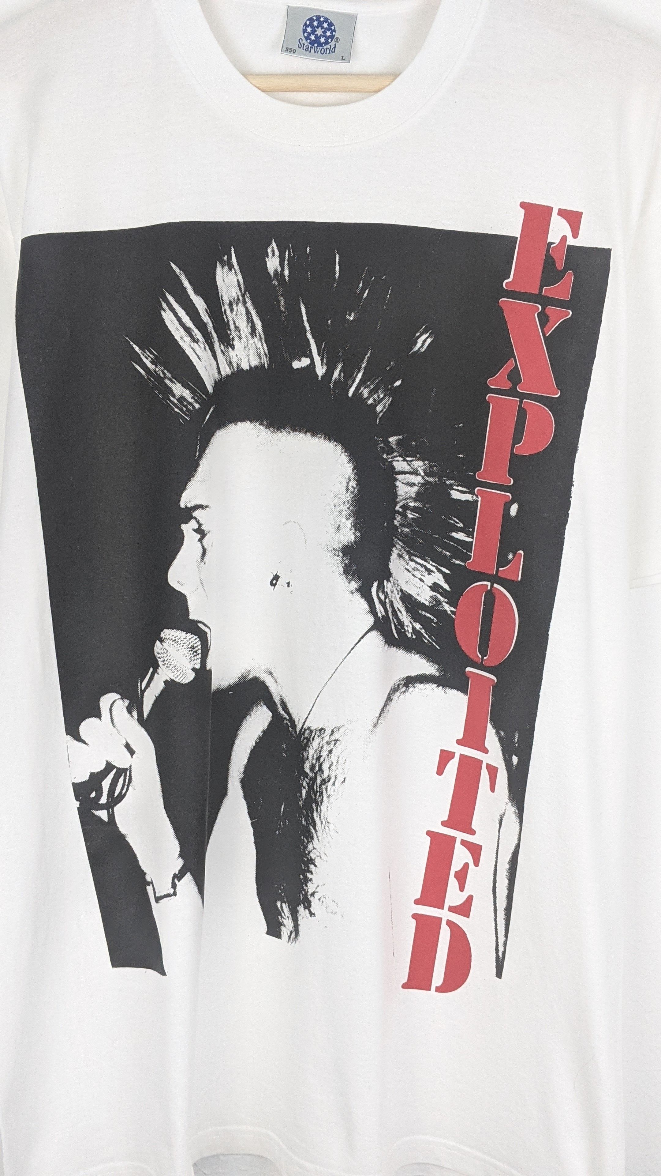 Vintage Vintage The Exploited Punk Band Shirt Size US L / EU 52-54 / 3 - 2 Thumbnail