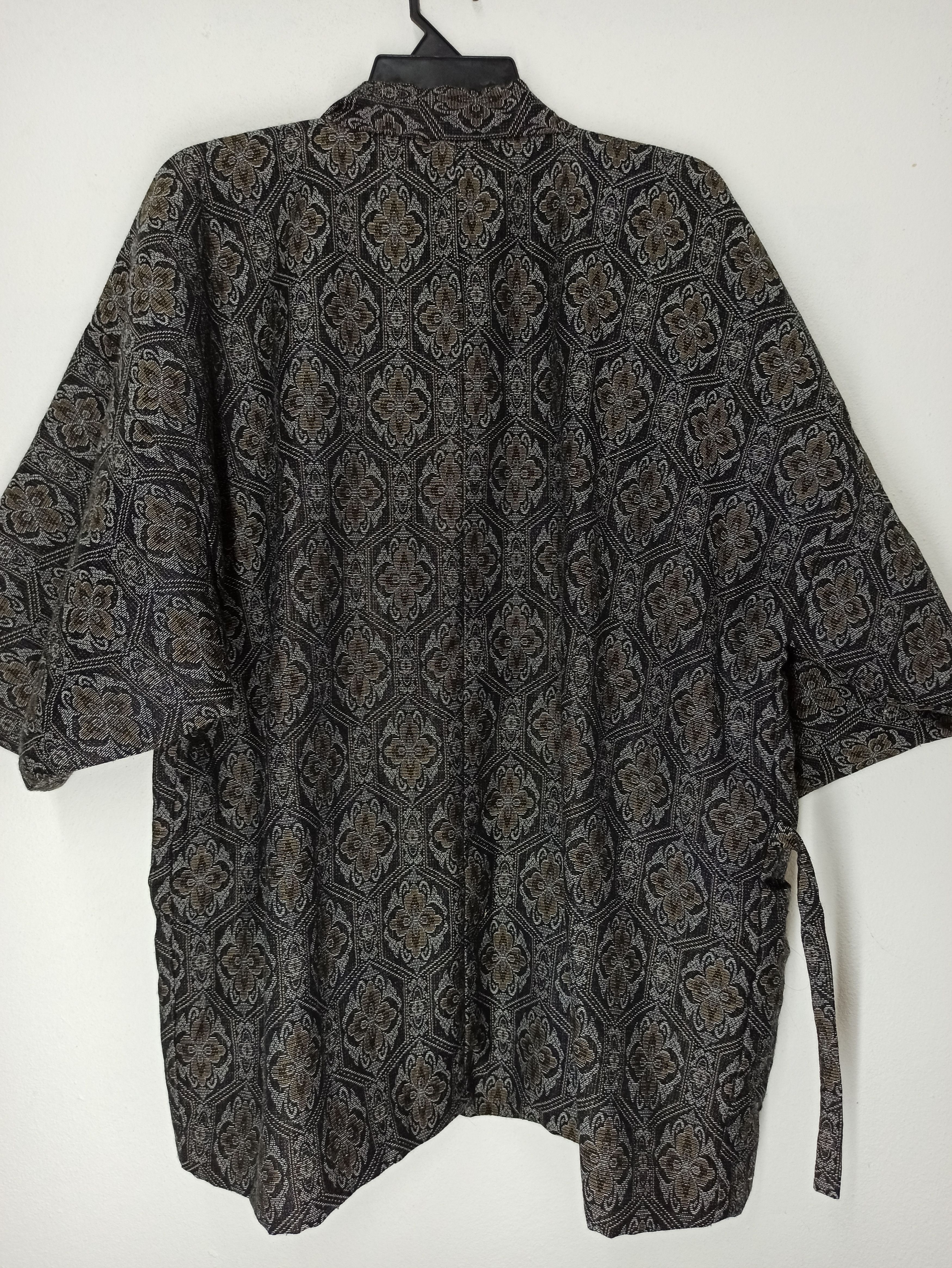 Vintage Vintage Pattern Cardigan Kimono Quilt Made in japan Size US L / EU 52-54 / 3 - 2 Thumbnail