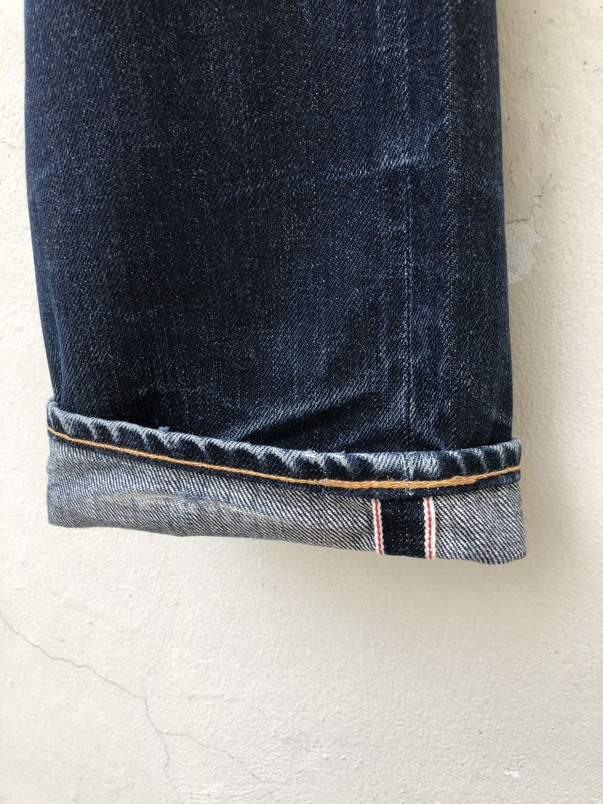 KURO Clawmark KURO Graphite Distress Indigo Denim Slim Jeans Size US 32 / EU 48 - 12 Thumbnail